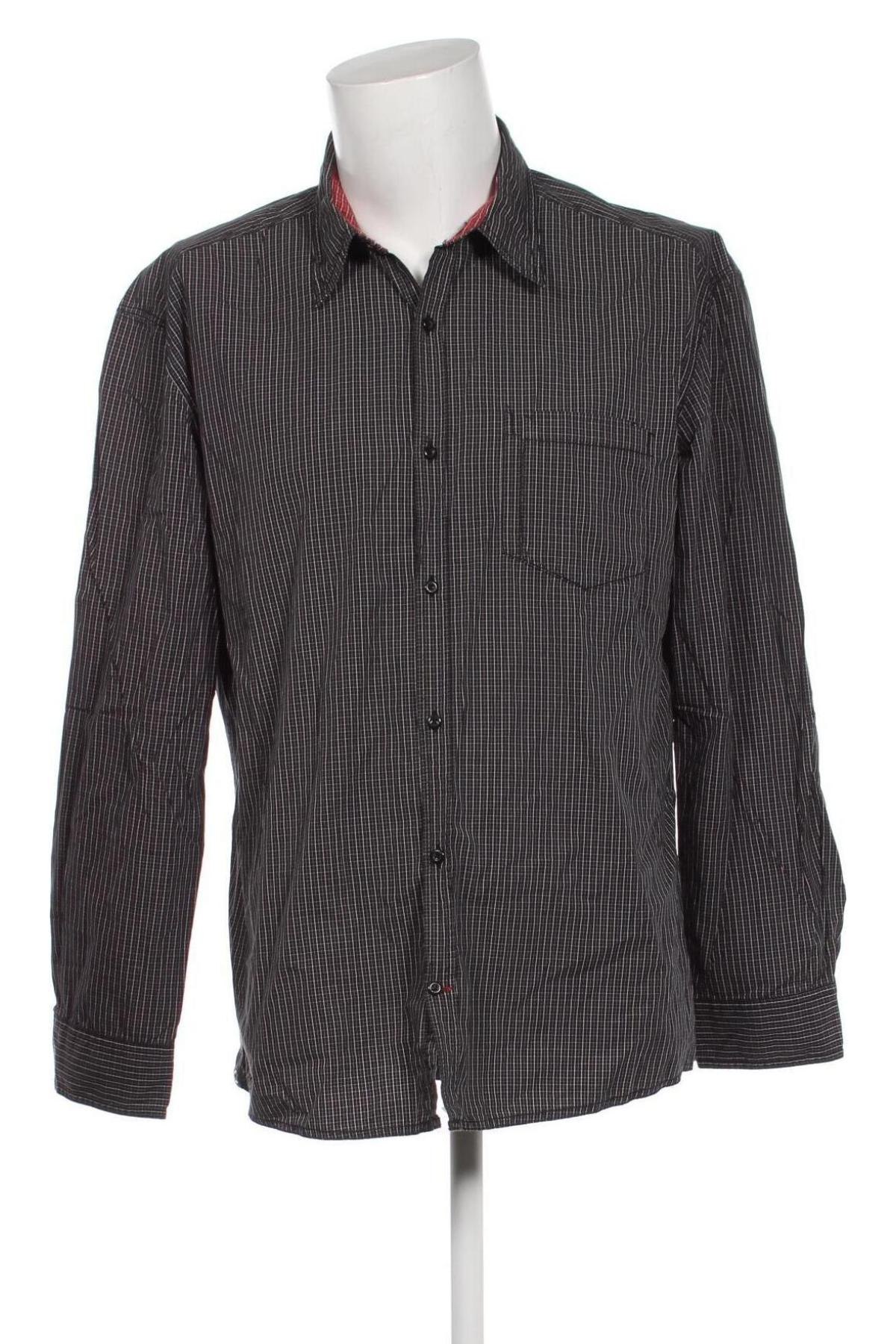 Мъжка риза S.Oliver, Размер XL, Цвят Черен, Цена 19,38 лв.