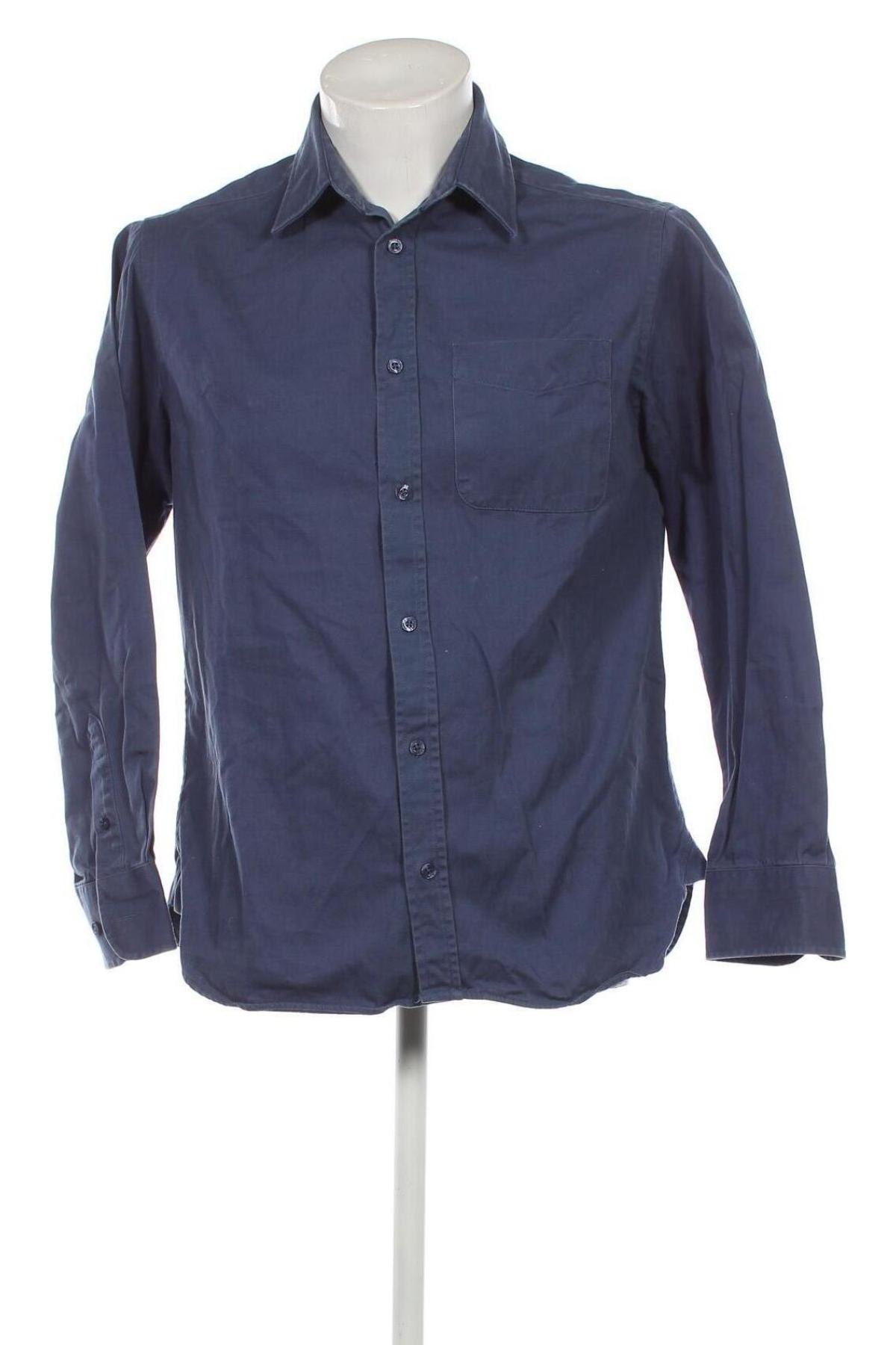Herrenhemd Samuel Windsor, Größe M, Farbe Blau, Preis 2,76 €
