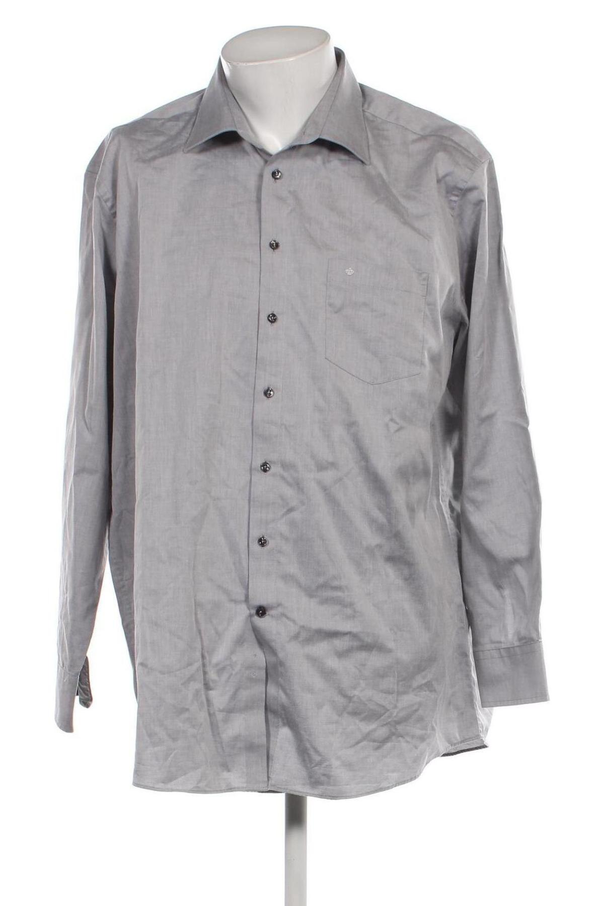 Ανδρικό πουκάμισο Seidensticker, Μέγεθος XXL, Χρώμα Γκρί, Τιμή 11,36 €