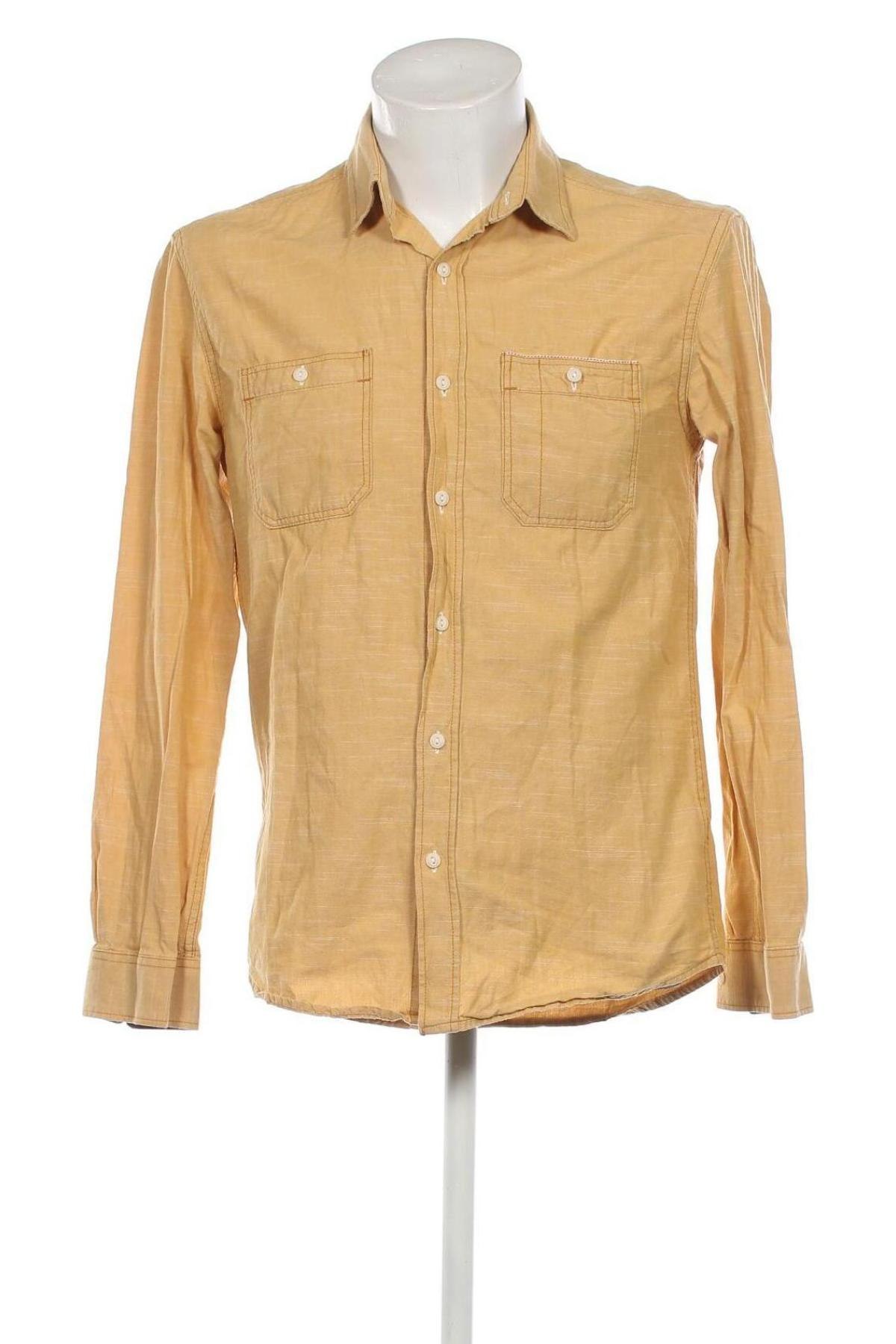 Herrenhemd Selected Homme, Größe M, Farbe Gelb, Preis € 7,98