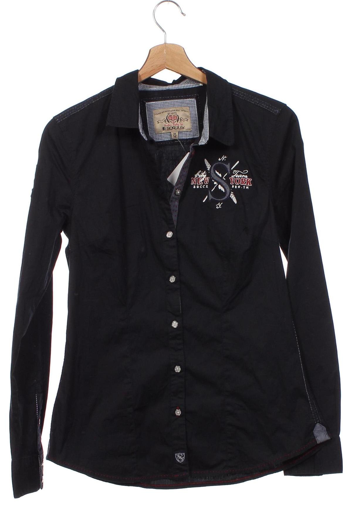 Ανδρικό πουκάμισο Soccx, Μέγεθος M, Χρώμα Μπλέ, Τιμή 26,88 €