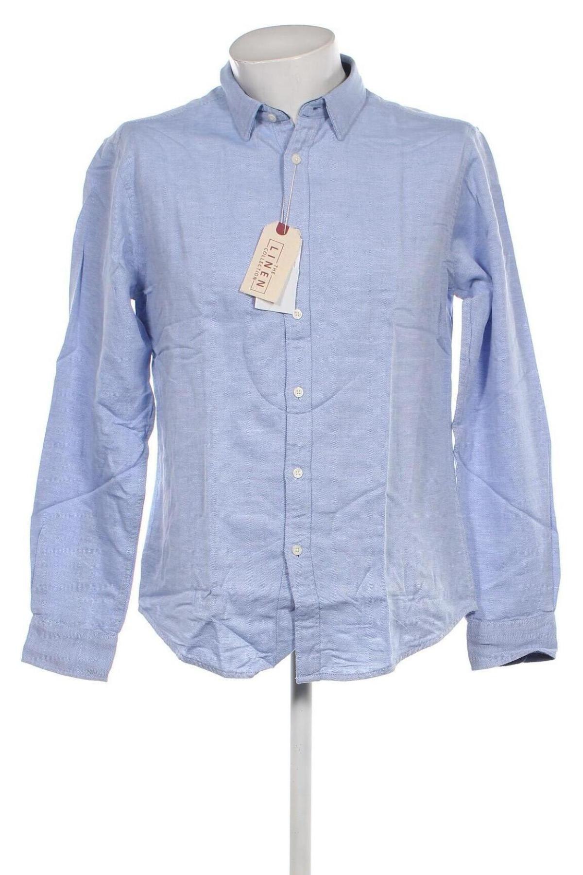 Pánska košeľa  Springfield, Veľkosť L, Farba Modrá, Cena  21,43 €