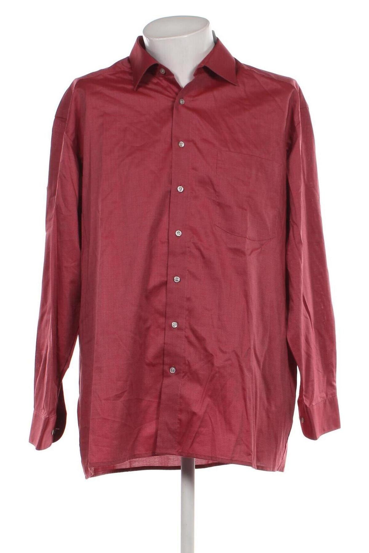 Herrenhemd Tailor & Son, Größe XXL, Farbe Rot, Preis 10,90 €