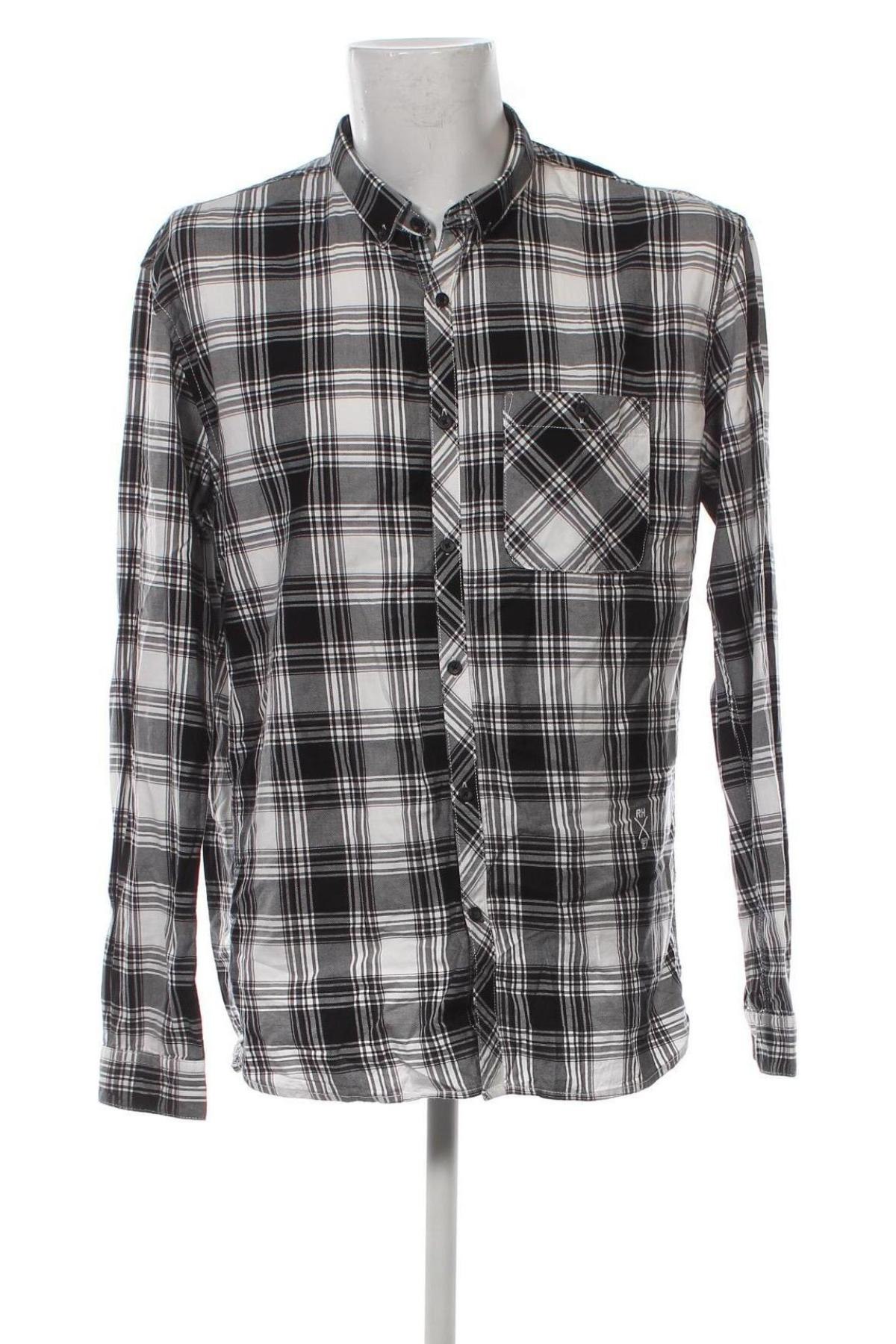 Ανδρικό πουκάμισο Tom Tailor, Μέγεθος XXL, Χρώμα Πολύχρωμο, Τιμή 4,00 €