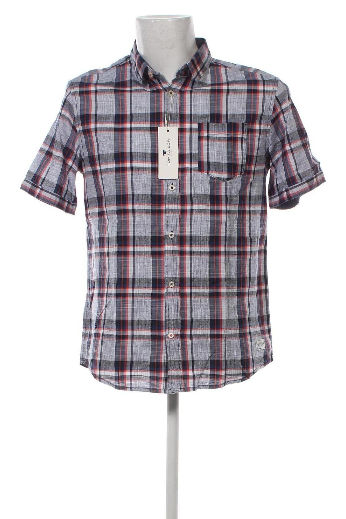 Ανδρικό πουκάμισο Tom Tailor, Μέγεθος M, Χρώμα Πολύχρωμο, Τιμή 20,24 €