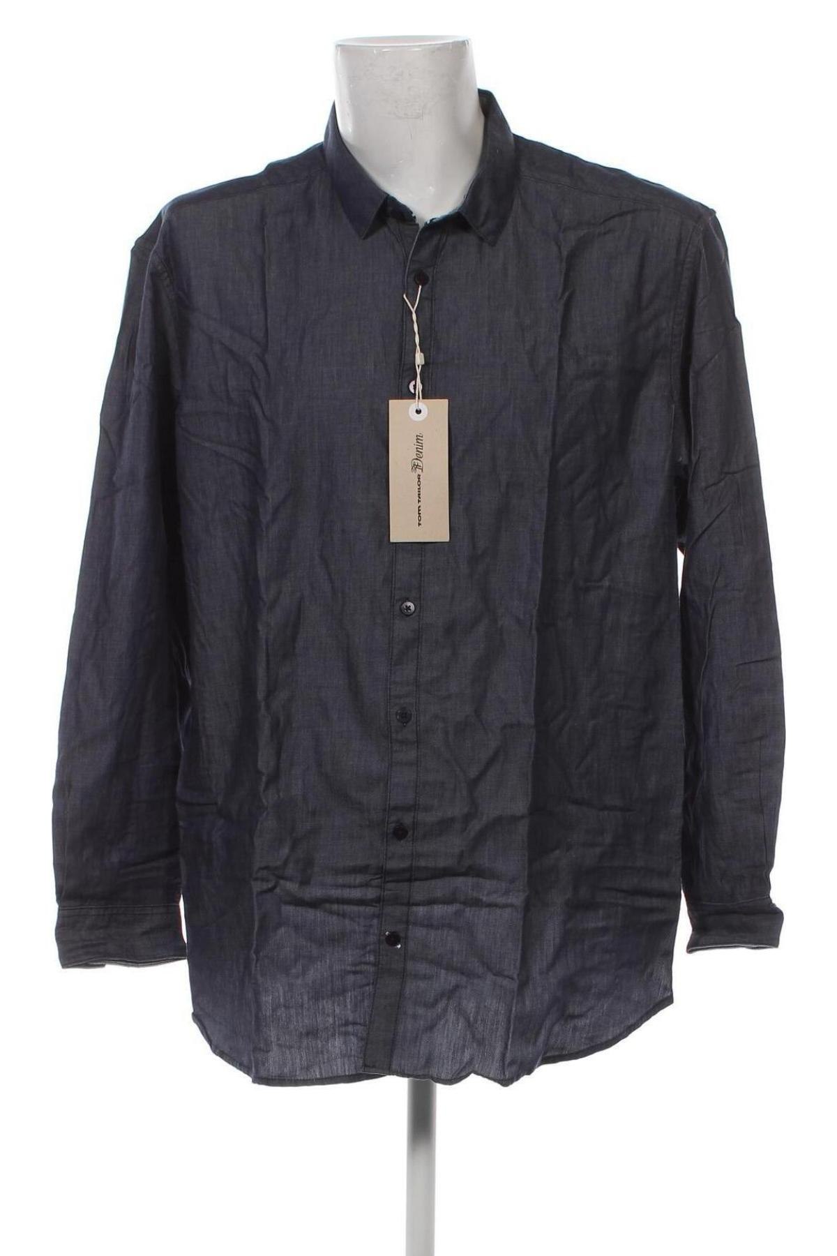 Herrenhemd Tom Tailor, Größe 3XL, Farbe Grau, Preis € 39,69