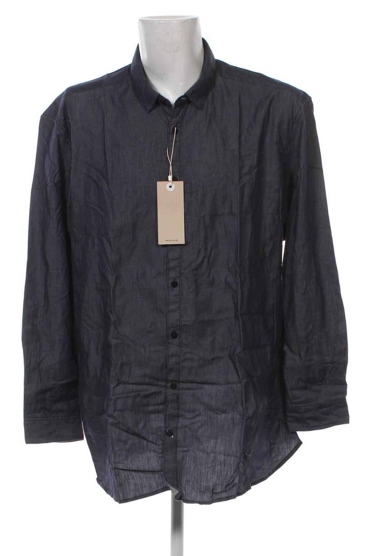 Herrenhemd Tom Tailor, Größe 4XL, Farbe Grau, Preis 36,12 €
