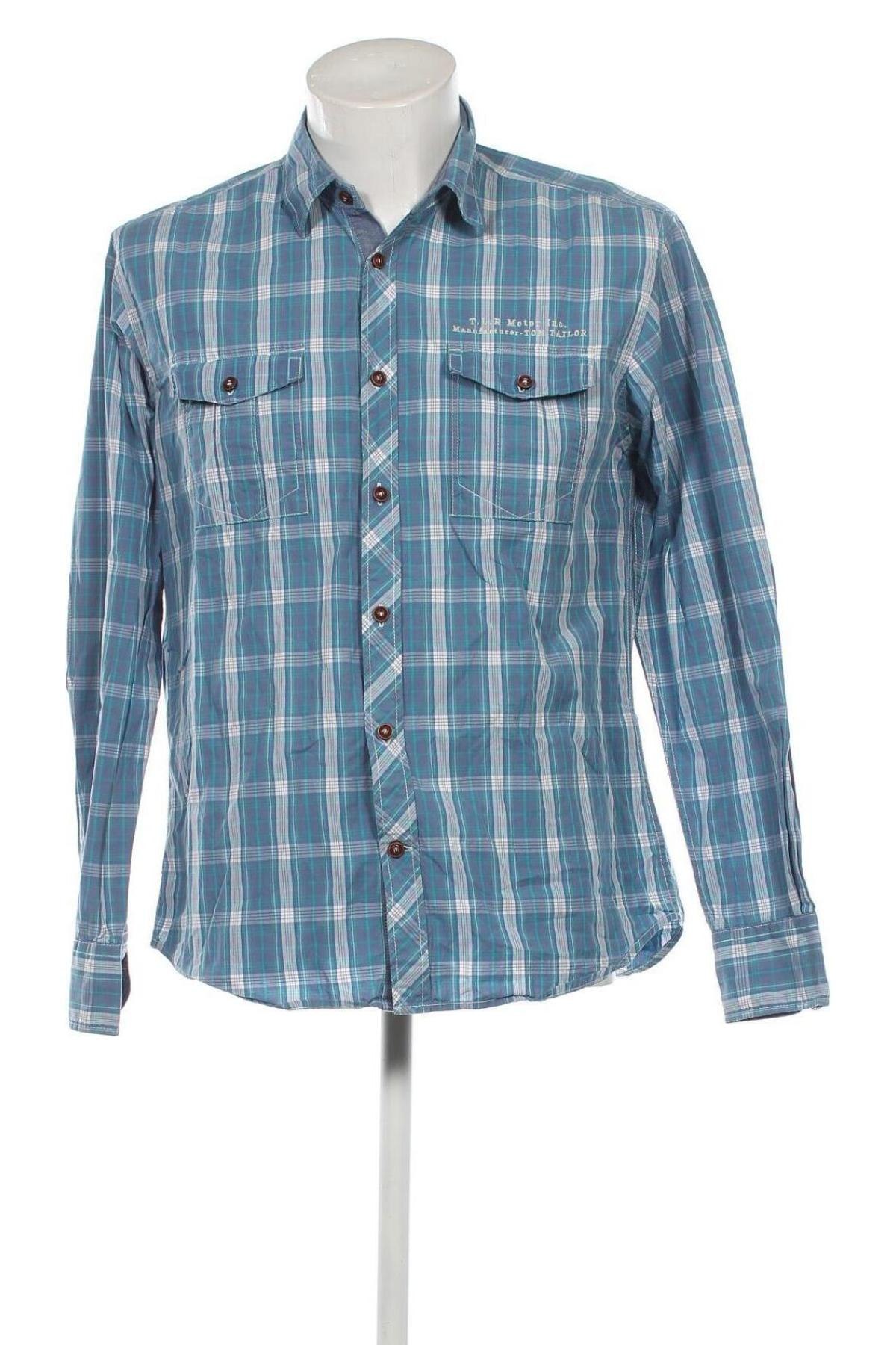Pánská košile  Tom Tailor, Velikost M, Barva Modrá, Cena  215,00 Kč