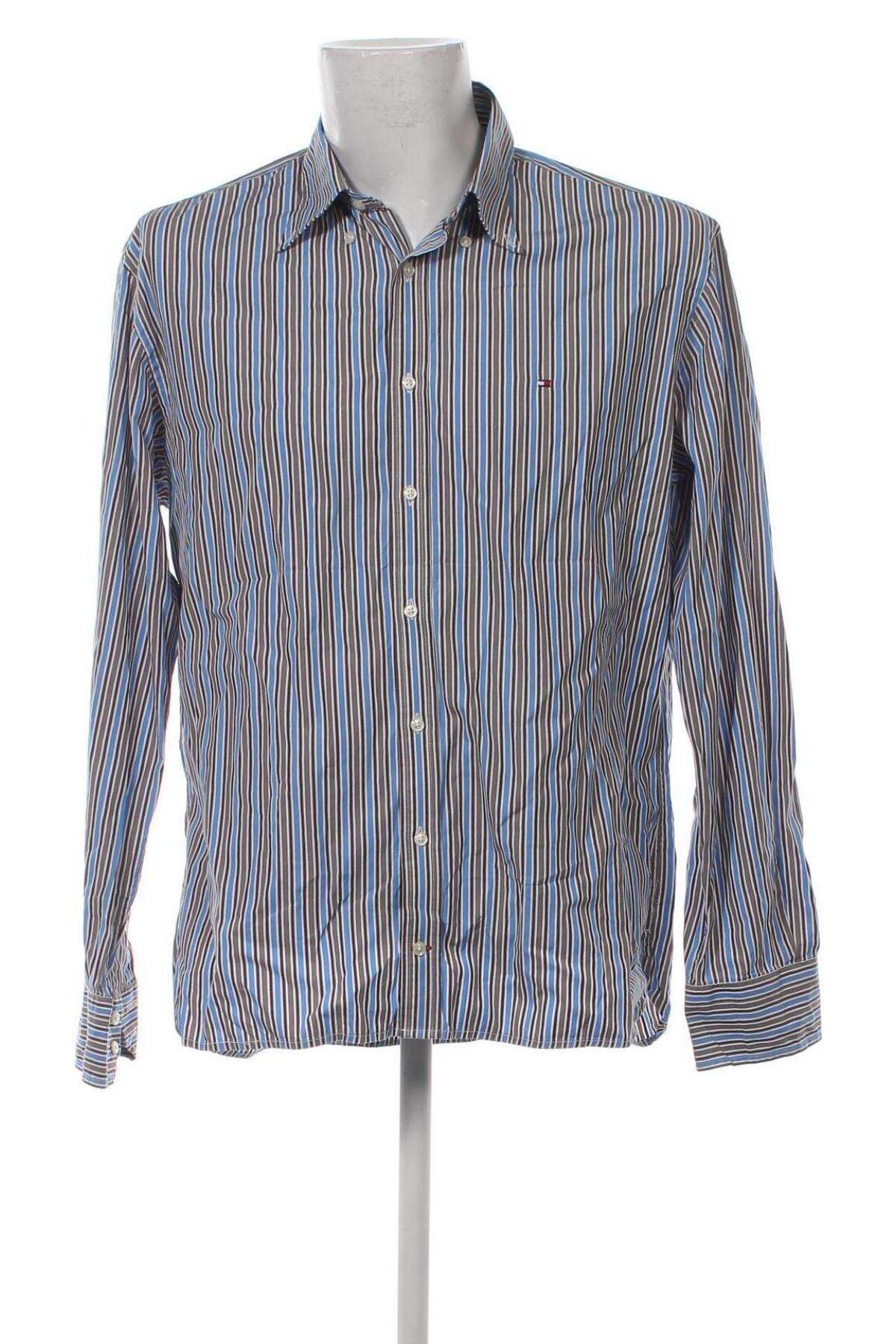 Herrenhemd Tommy Hilfiger, Größe XL, Farbe Mehrfarbig, Preis 49,06 €