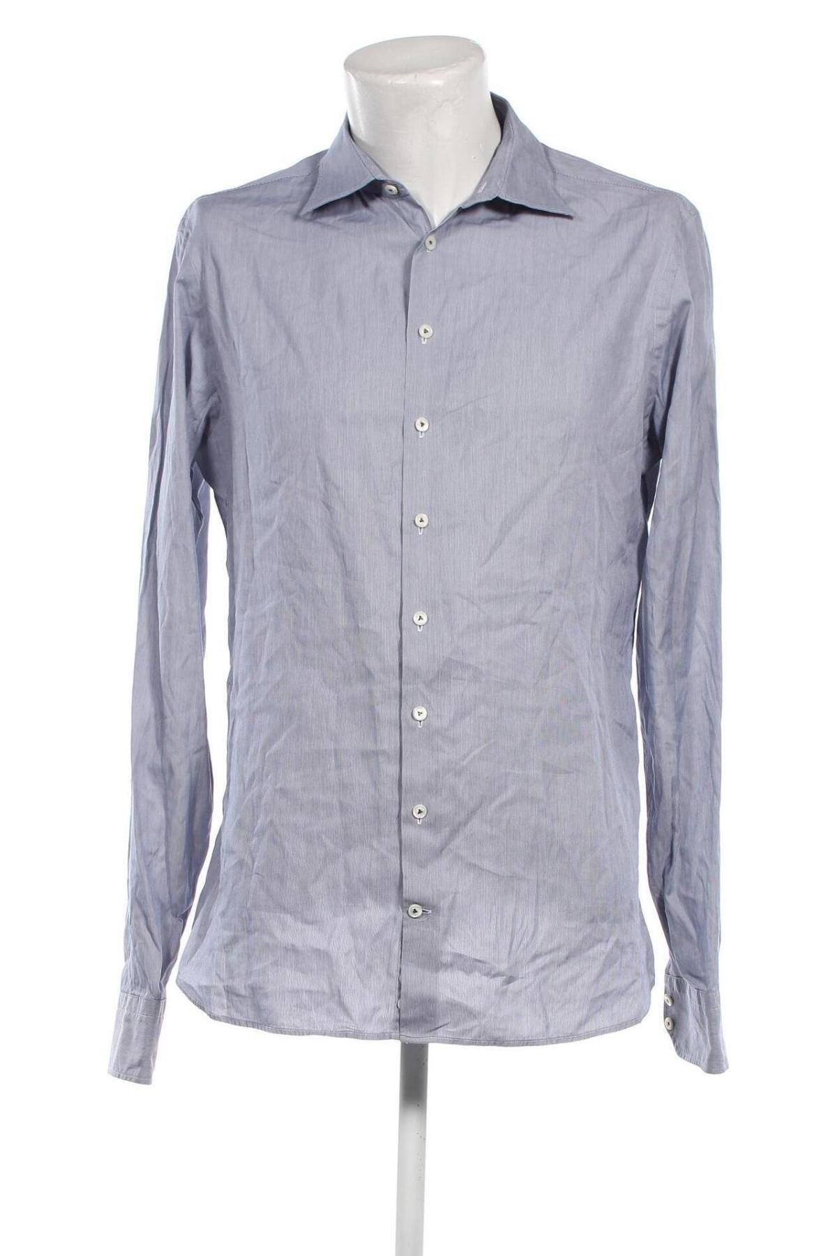 Ανδρικό πουκάμισο Van Laack, Μέγεθος L, Χρώμα Μπλέ, Τιμή 43,61 €
