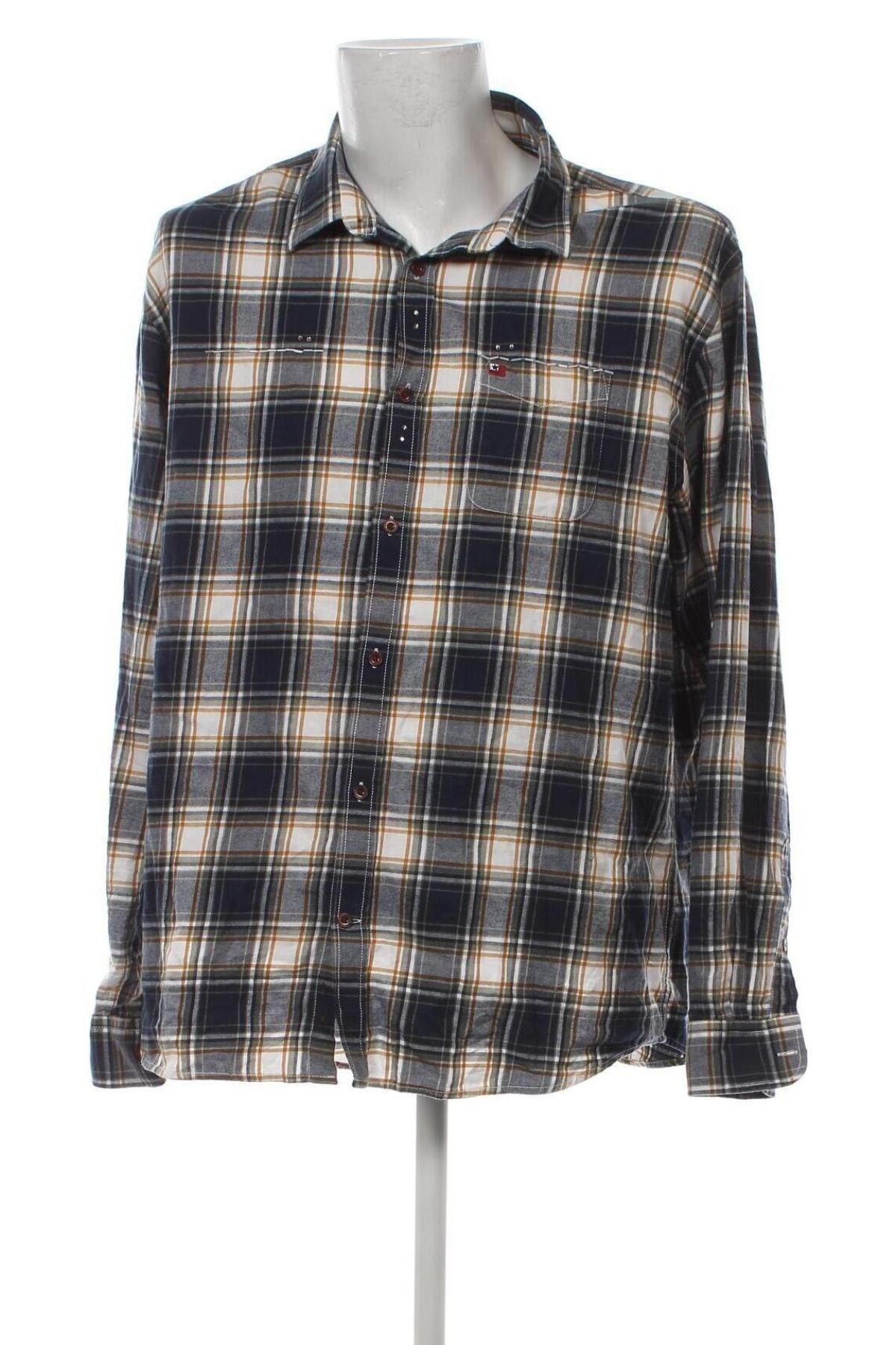Ανδρικό πουκάμισο Via Cortesa, Μέγεθος XXL, Χρώμα Πολύχρωμο, Τιμή 9,15 €