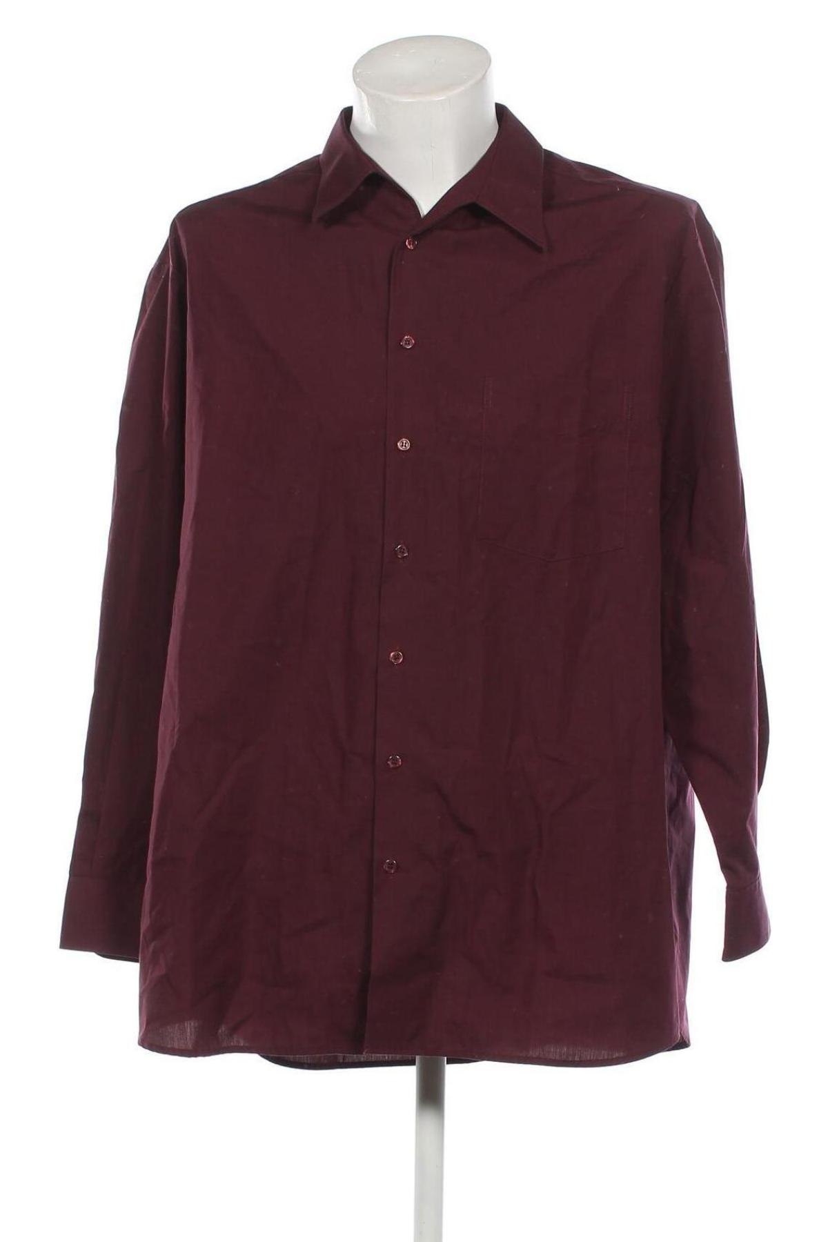 Ανδρικό πουκάμισο Walbusch, Μέγεθος XXL, Χρώμα Κόκκινο, Τιμή 30,96 €