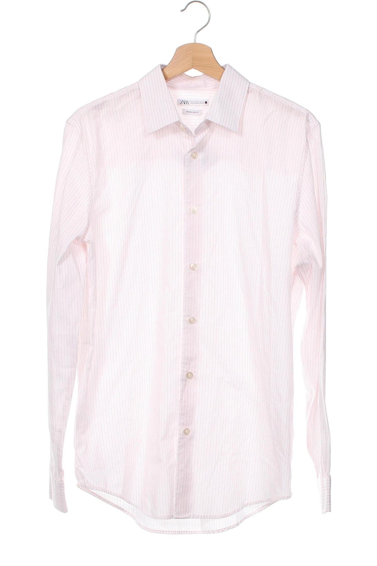 Herrenhemd Zara, Größe M, Farbe Mehrfarbig, Preis 21,43 €