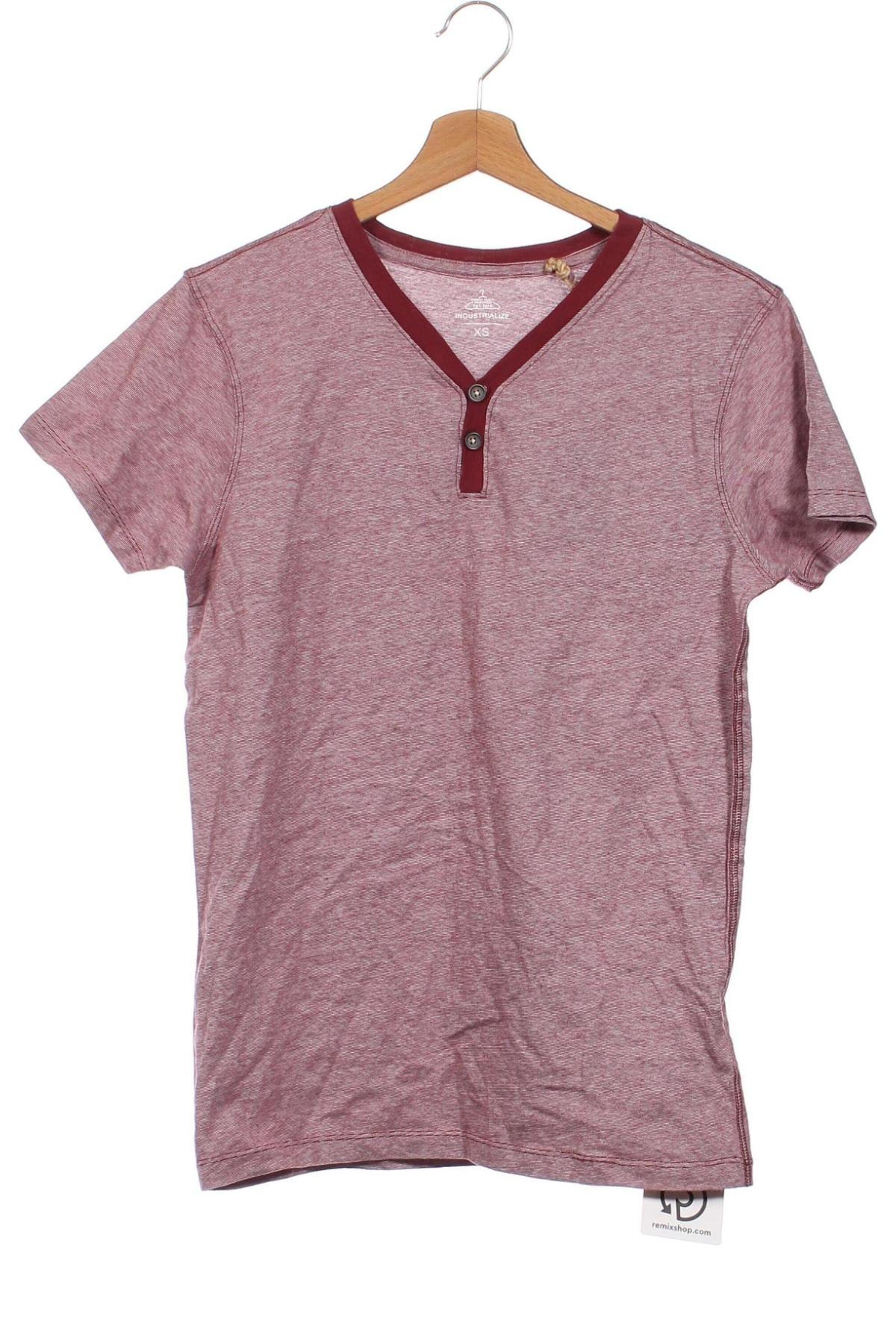 Мъжка тениска, Размер XS, Цвят Червен, Цена 20,88 лв.