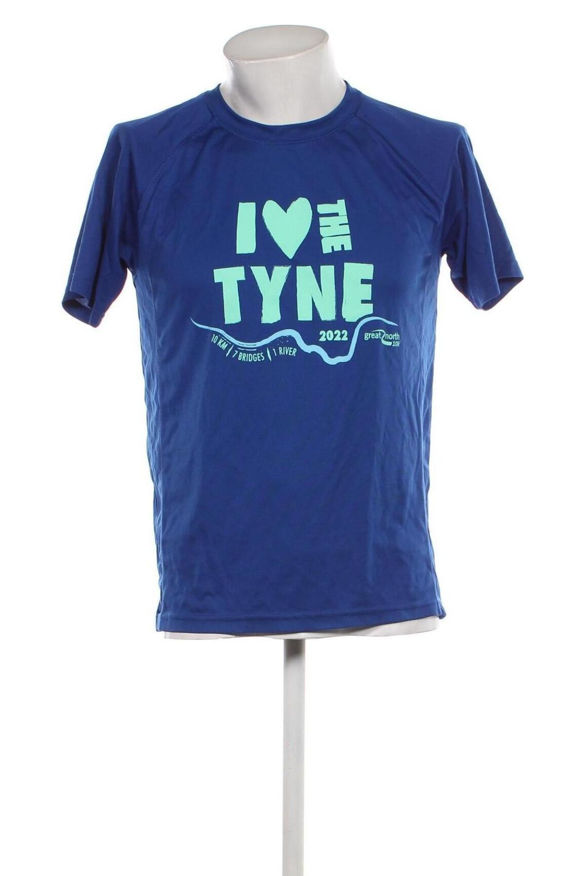 Ανδρικό t-shirt, Μέγεθος L, Χρώμα Μπλέ, Τιμή 8,04 €