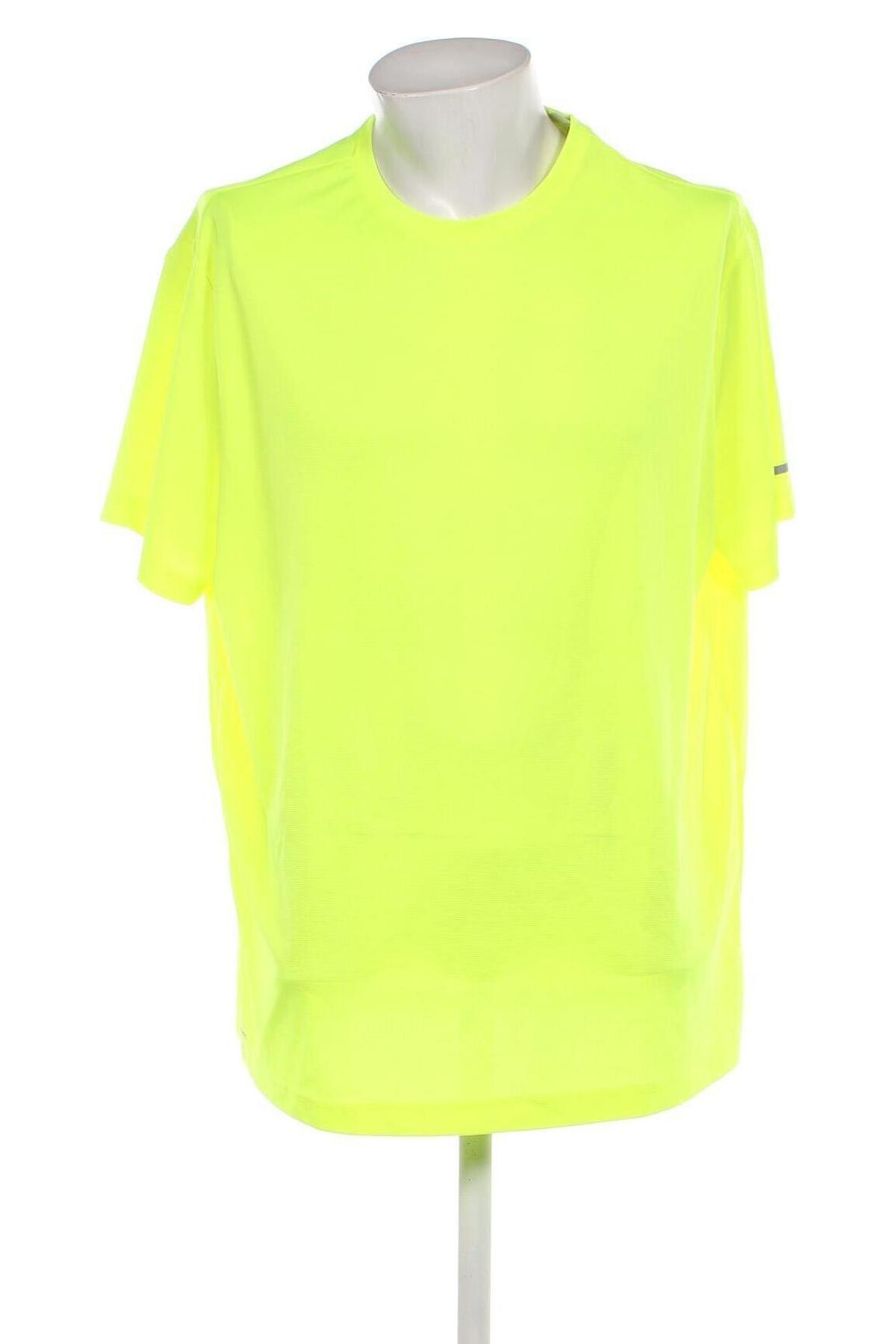 Мъжка тениска Athletic Works, Размер XXL, Цвят Жълт, Цена 13,00 лв.