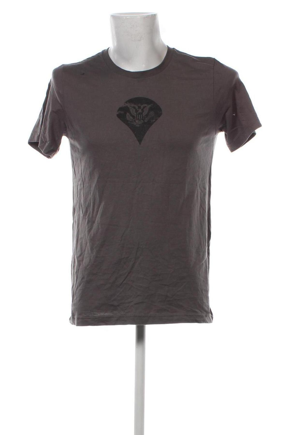 Ανδρικό t-shirt Canvas, Μέγεθος M, Χρώμα Γκρί, Τιμή 8,04 €
