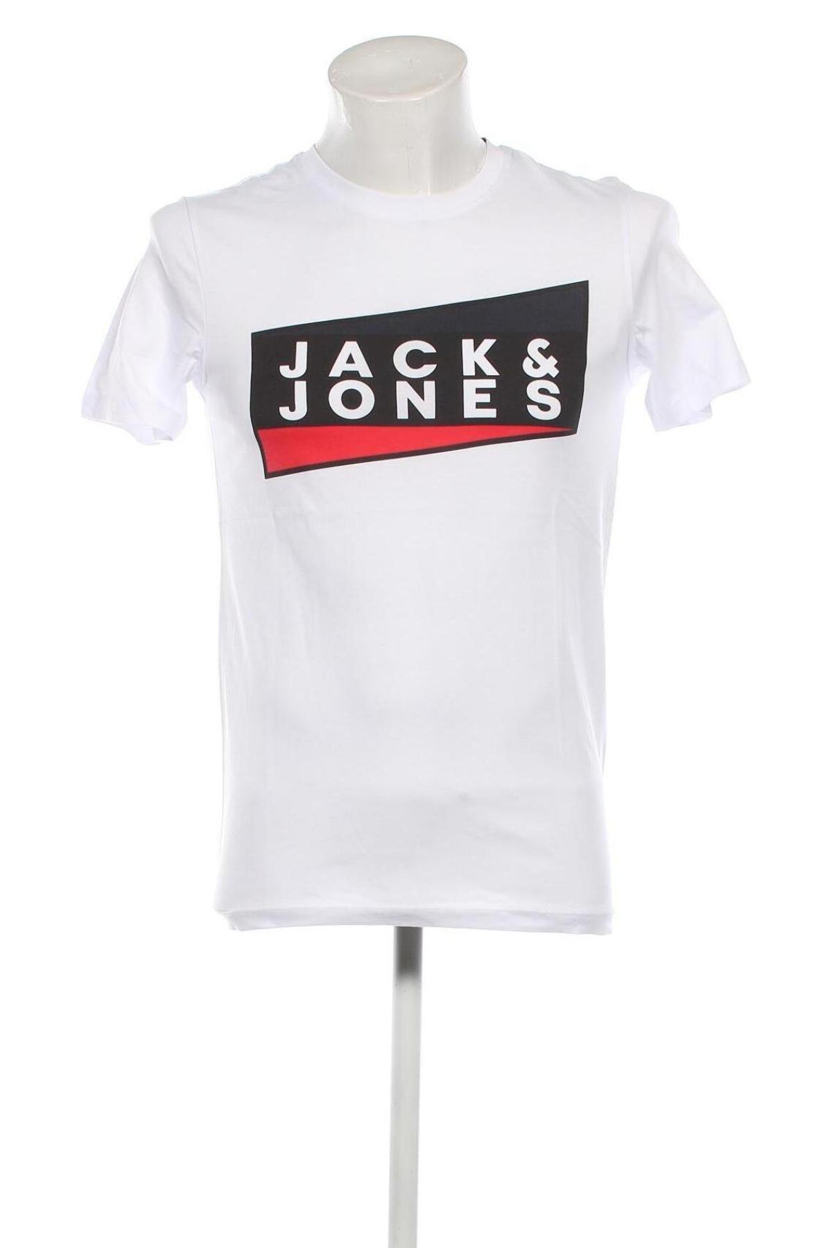 Ανδρικό t-shirt Core By Jack & Jones, Μέγεθος S, Χρώμα Λευκό, Τιμή 15,98 €
