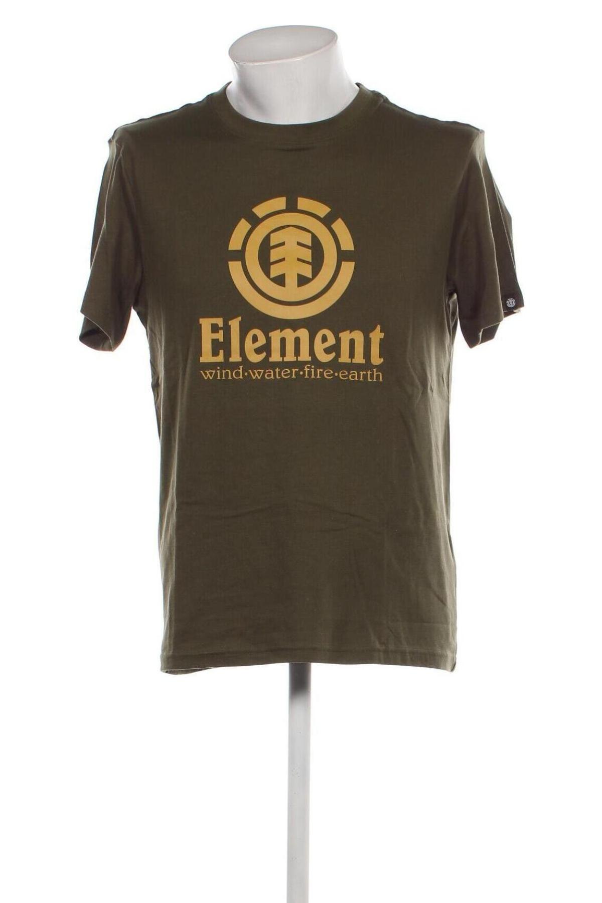 Męski T-shirt Element, Rozmiar M, Kolor Zielony, Cena 82,63 zł