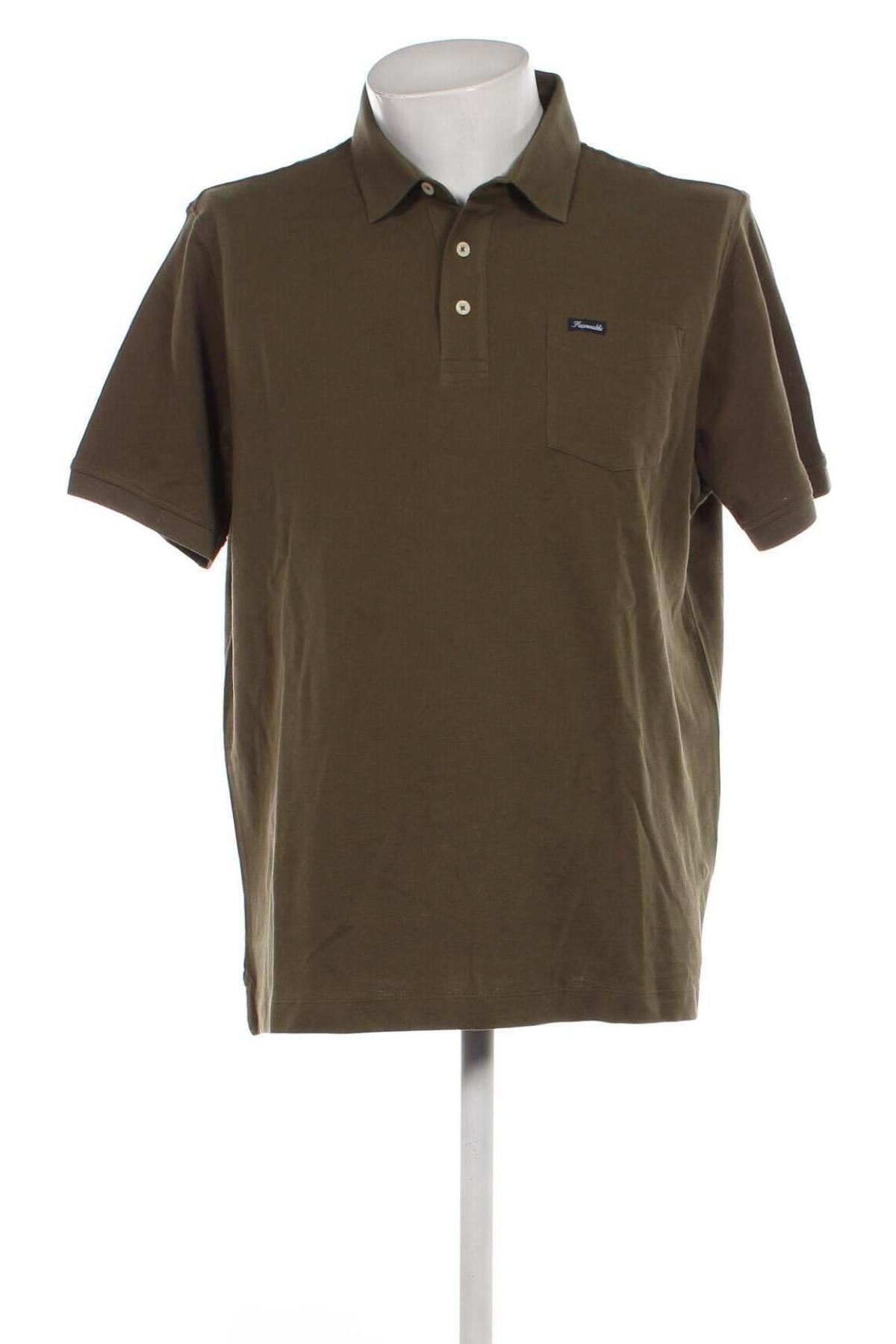 Мъжка тениска Faconnable, Размер XL, Цвят Зелен, Цена 114,00 лв.