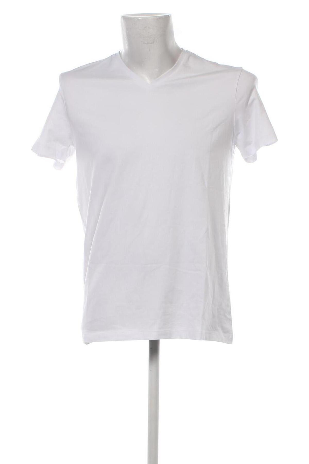 Herren T-Shirt Hugo Boss, Größe L, Farbe Weiß, Preis 33,49 €