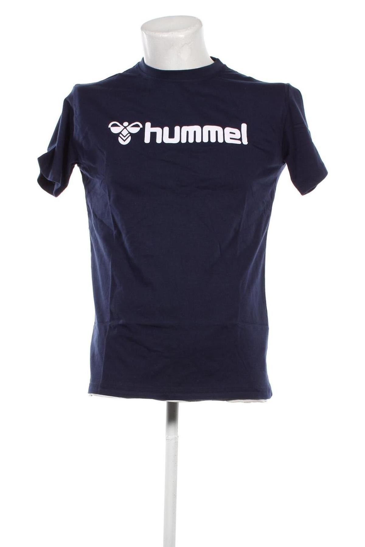 Tricou de bărbați Hummel, Mărime M, Culoare Albastru, Preț 101,97 Lei