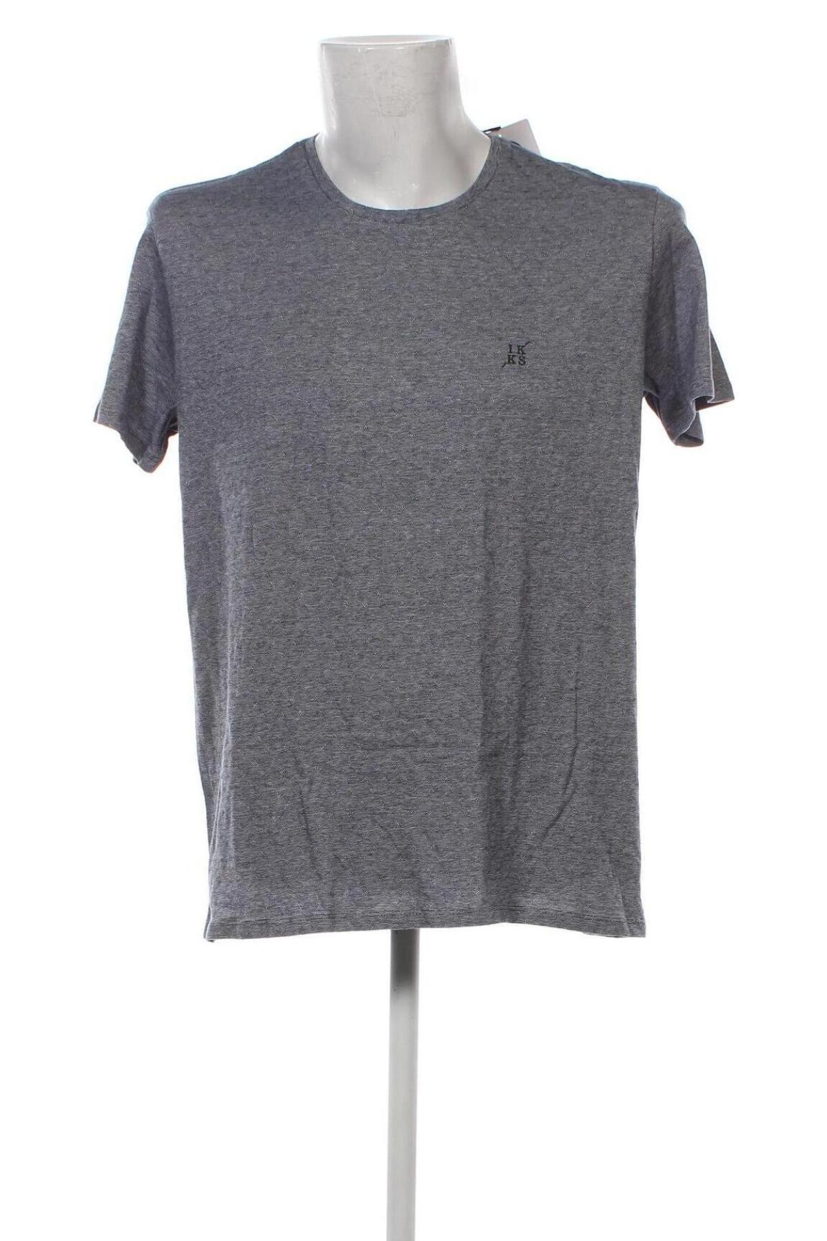 Ανδρικό t-shirt IKKS, Μέγεθος XL, Χρώμα Μπλέ, Τιμή 34,88 €