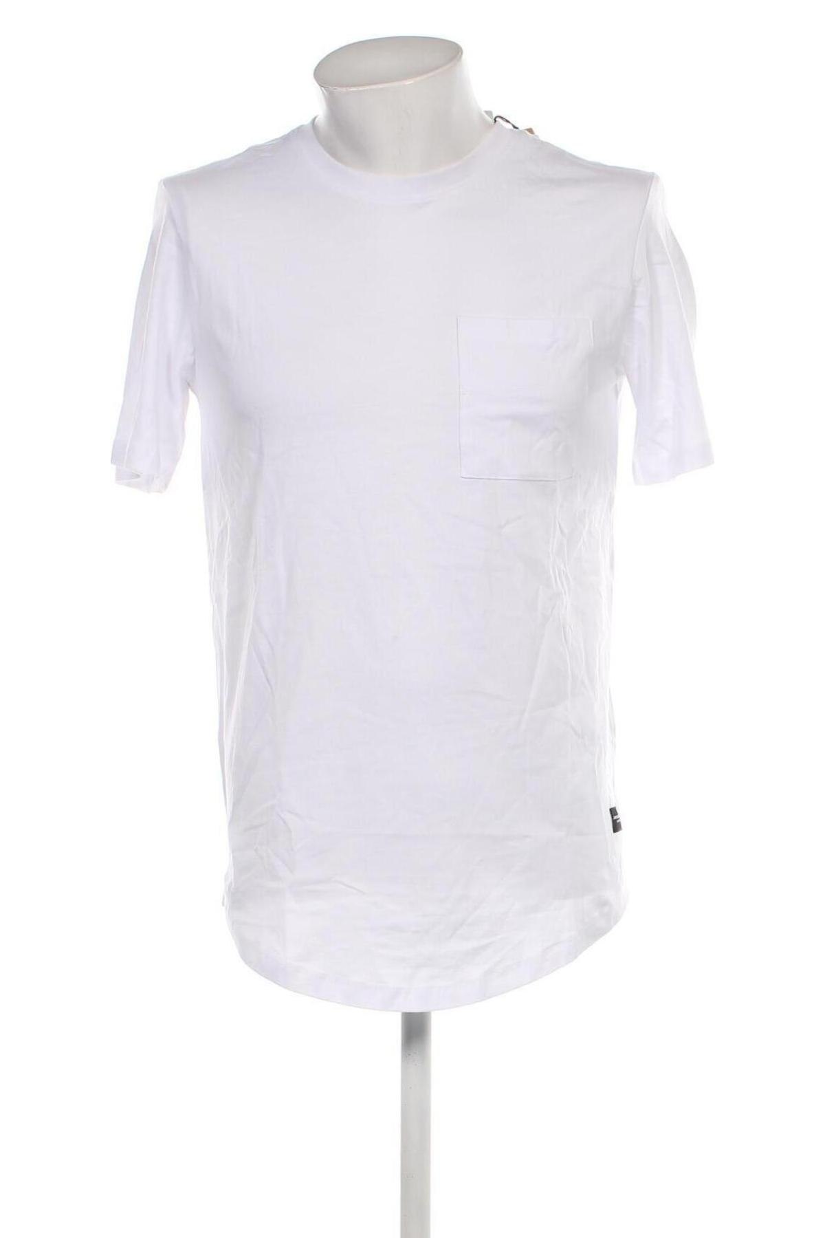 Мъжка тениска Jack & Jones, Размер S, Цвят Бял, Цена 31,00 лв.