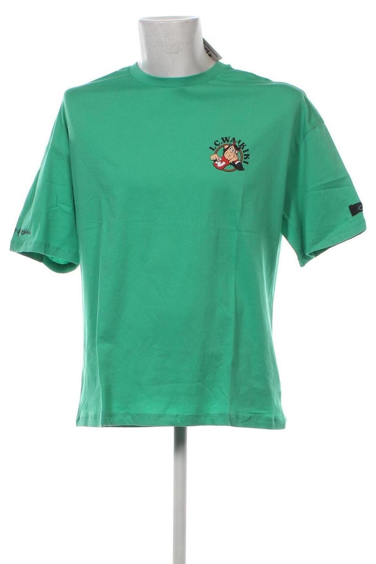 Pánské tričko  LCW, Velikost M, Barva Zelená, Cena  164,00 Kč
