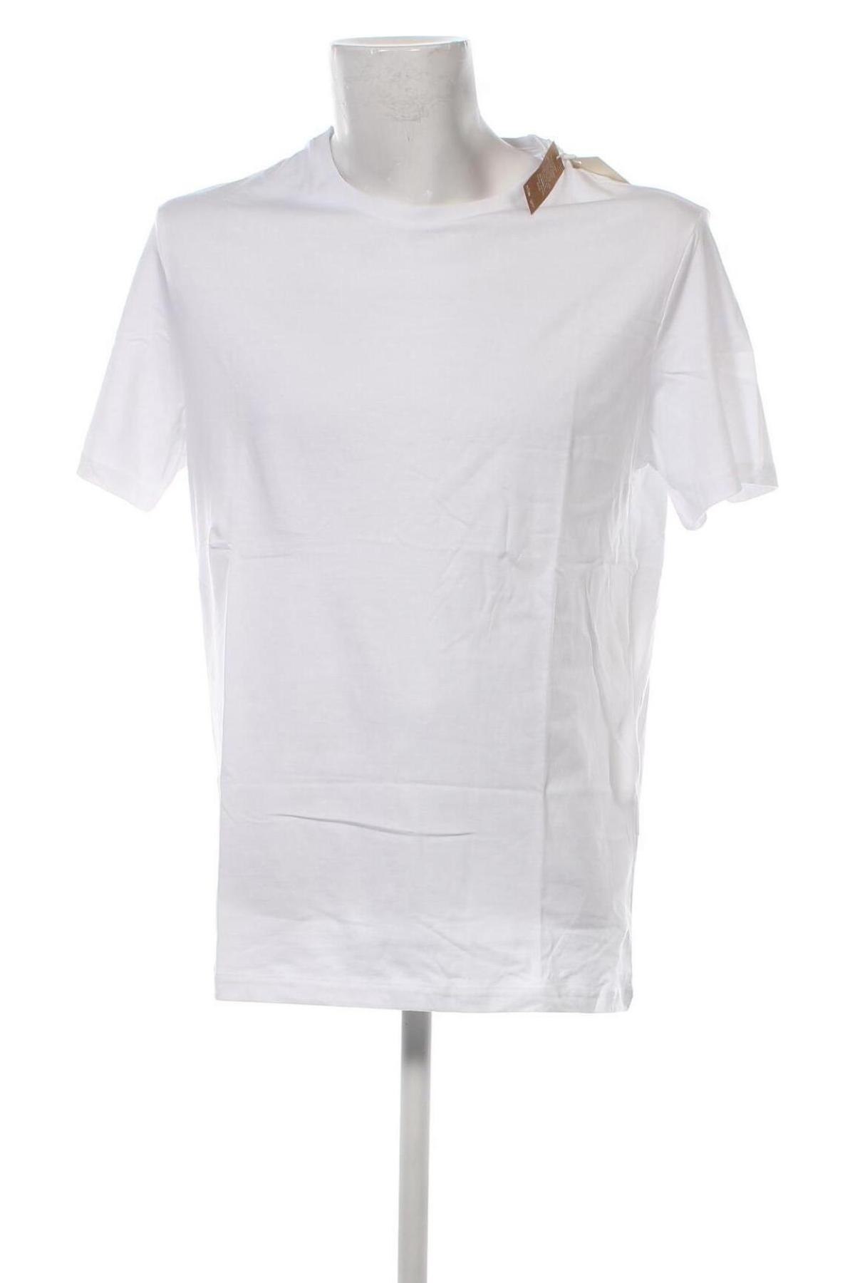 Męski T-shirt Pier One, Rozmiar XL, Kolor Biały, Cena 55,97 zł