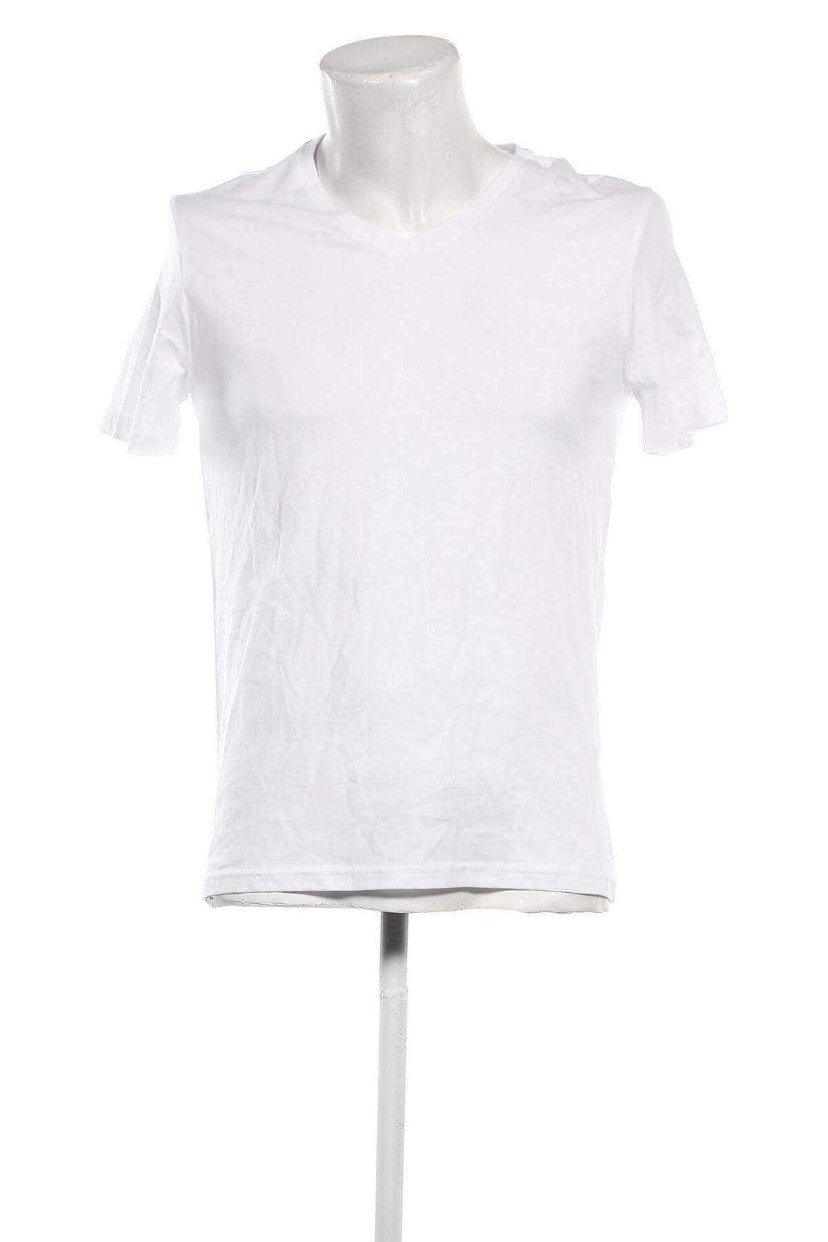 Ανδρικό t-shirt Pier One, Μέγεθος M, Χρώμα Λευκό, Τιμή 8,04 €