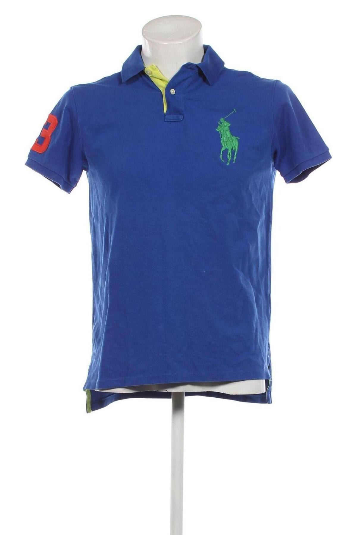 Pánske tričko  Polo By Ralph Lauren, Veľkosť M, Farba Modrá, Cena  34,78 €