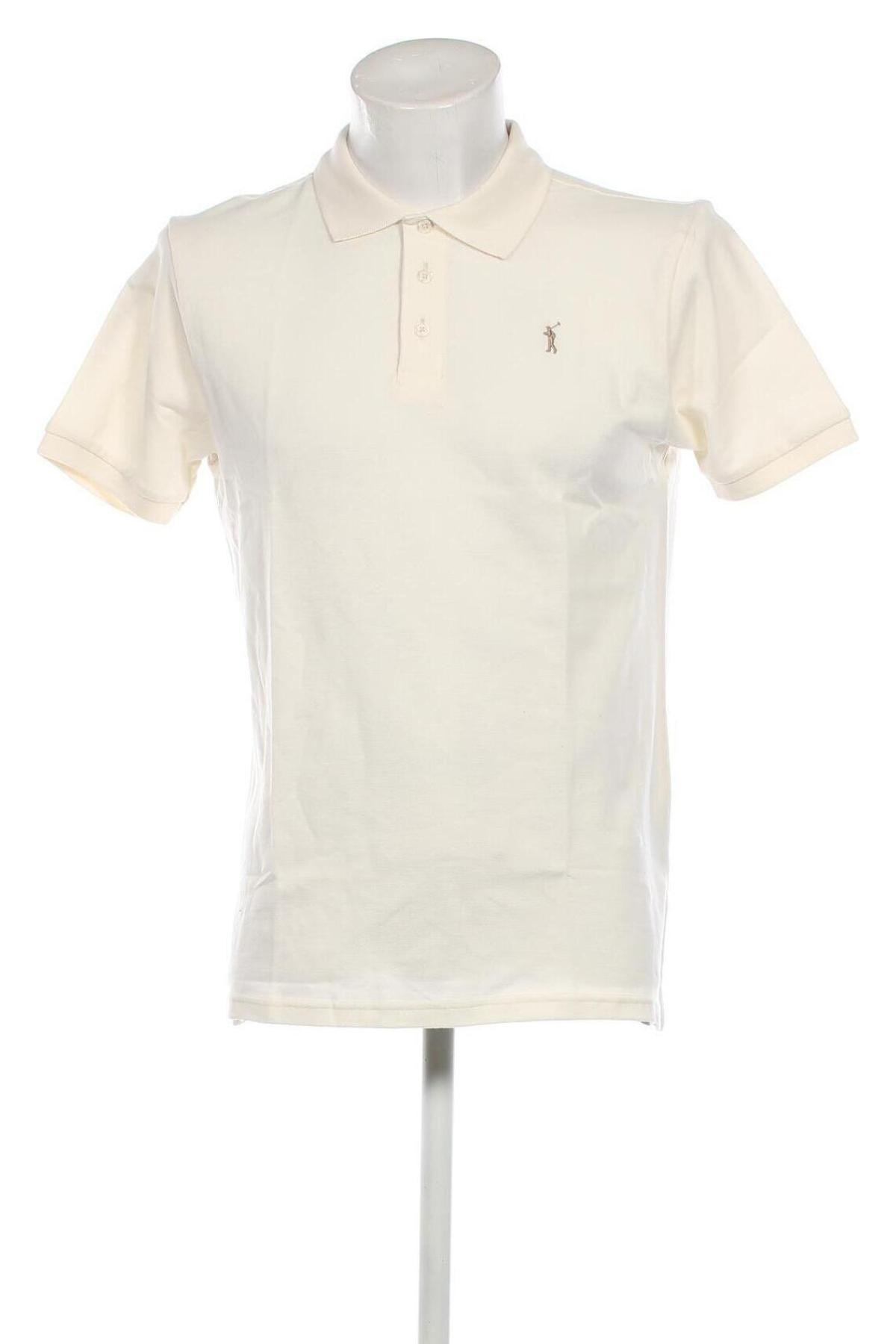 Мъжка тениска Polo Club, Размер L, Цвят Екрю, Цена 56,00 лв.