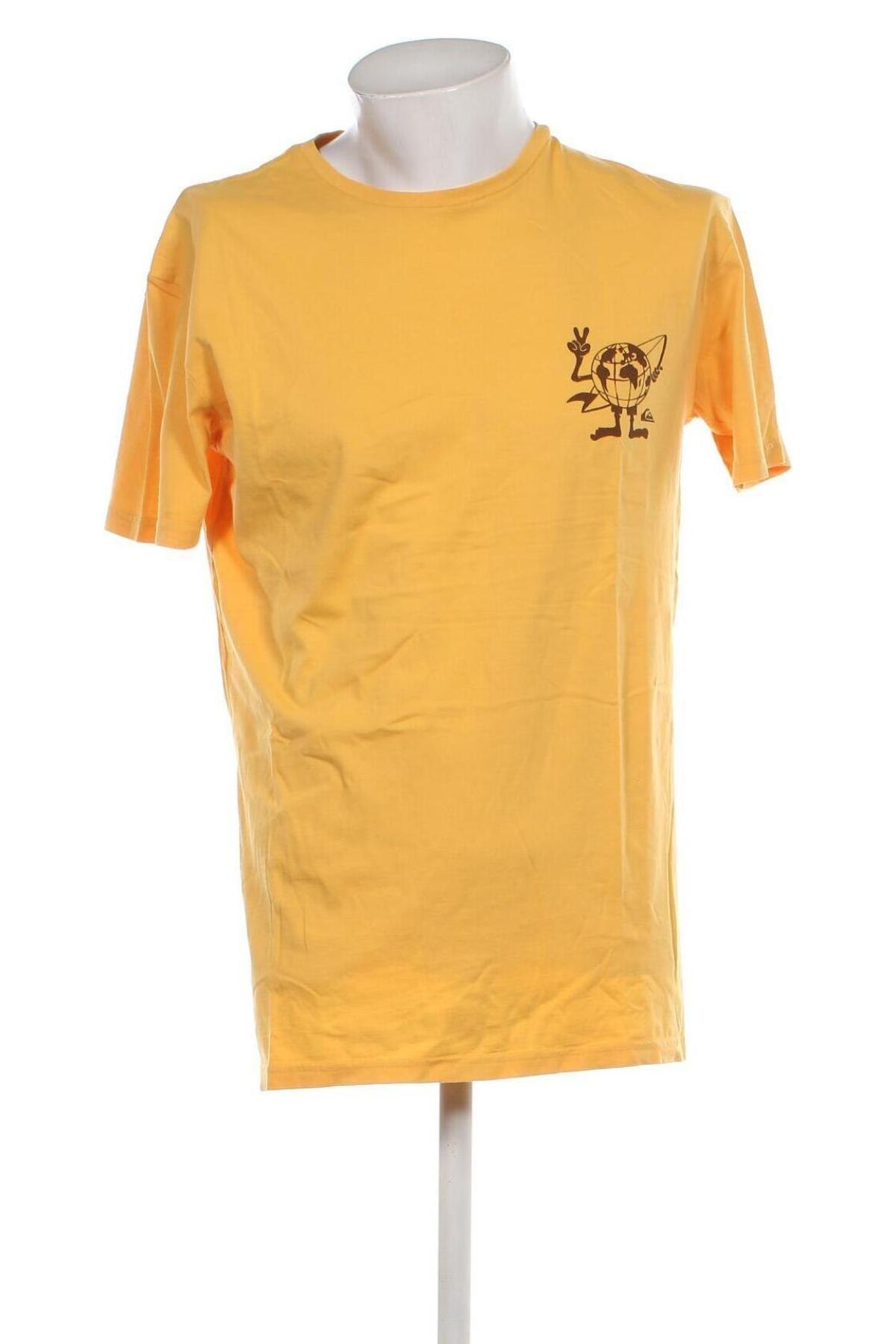 Pánske tričko  Quiksilver, Veľkosť L, Farba Žltá, Cena  15,98 €
