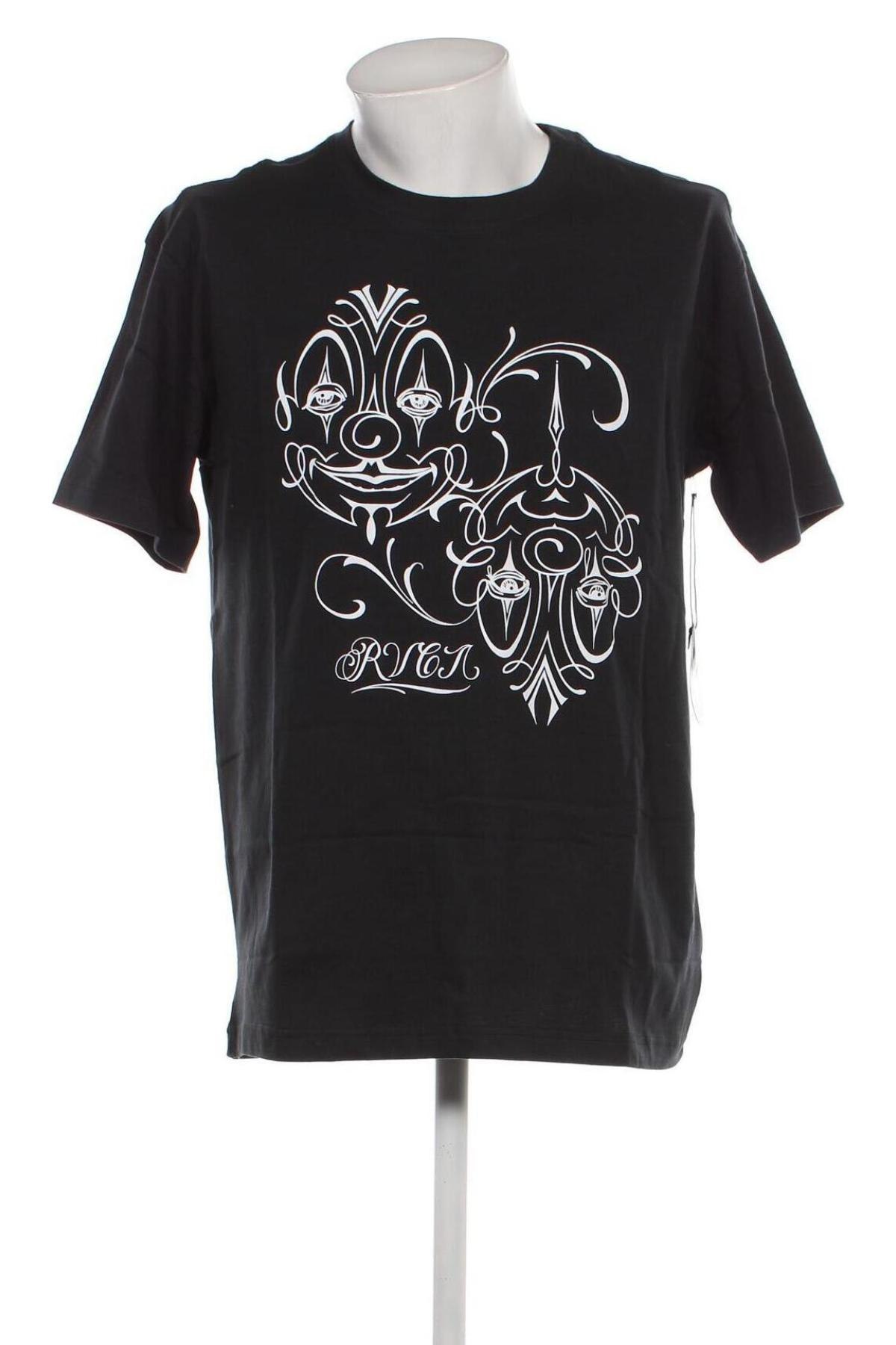 Ανδρικό t-shirt RVCA, Μέγεθος L, Χρώμα Μαύρο, Τιμή 15,98 €