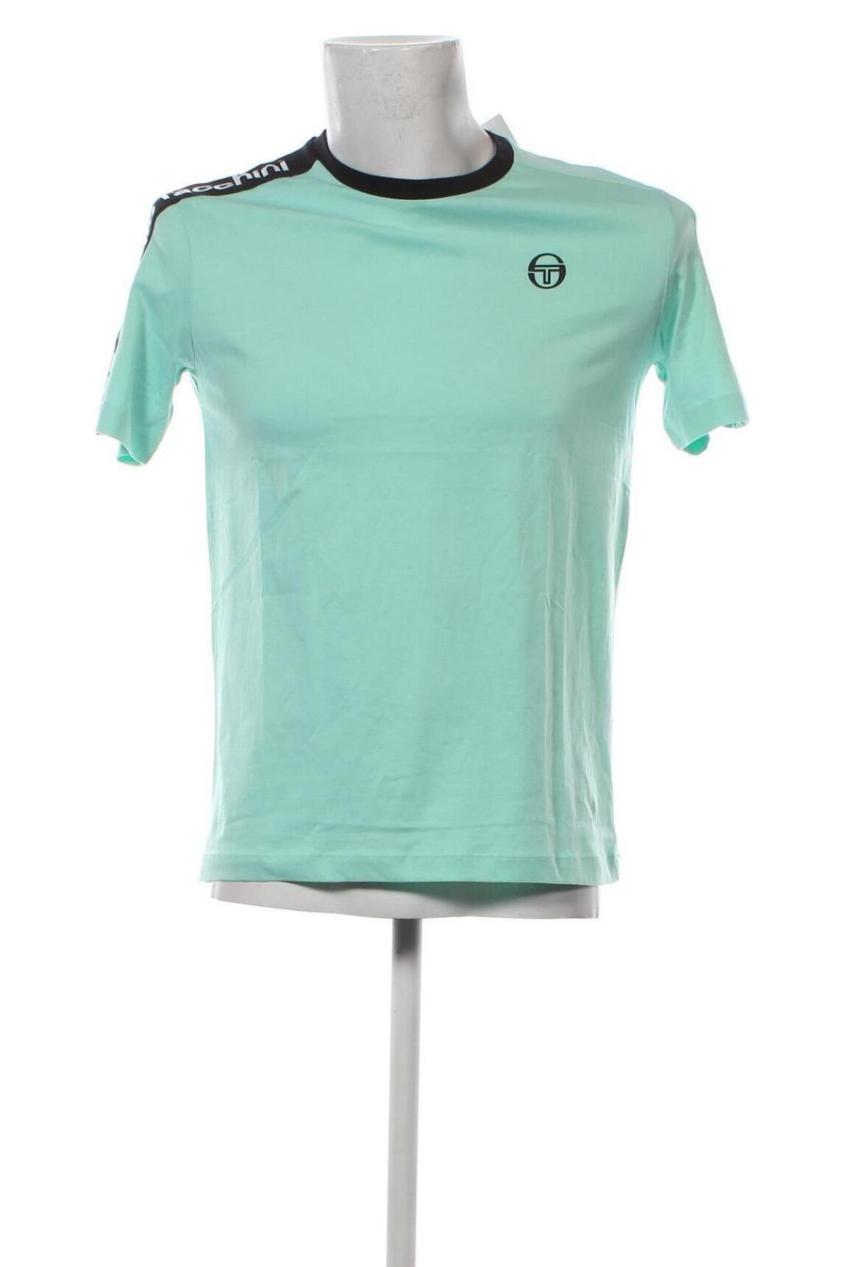 Tricou de bărbați Sergio Tacchini, Mărime M, Culoare Verde, Preț 236,84 Lei
