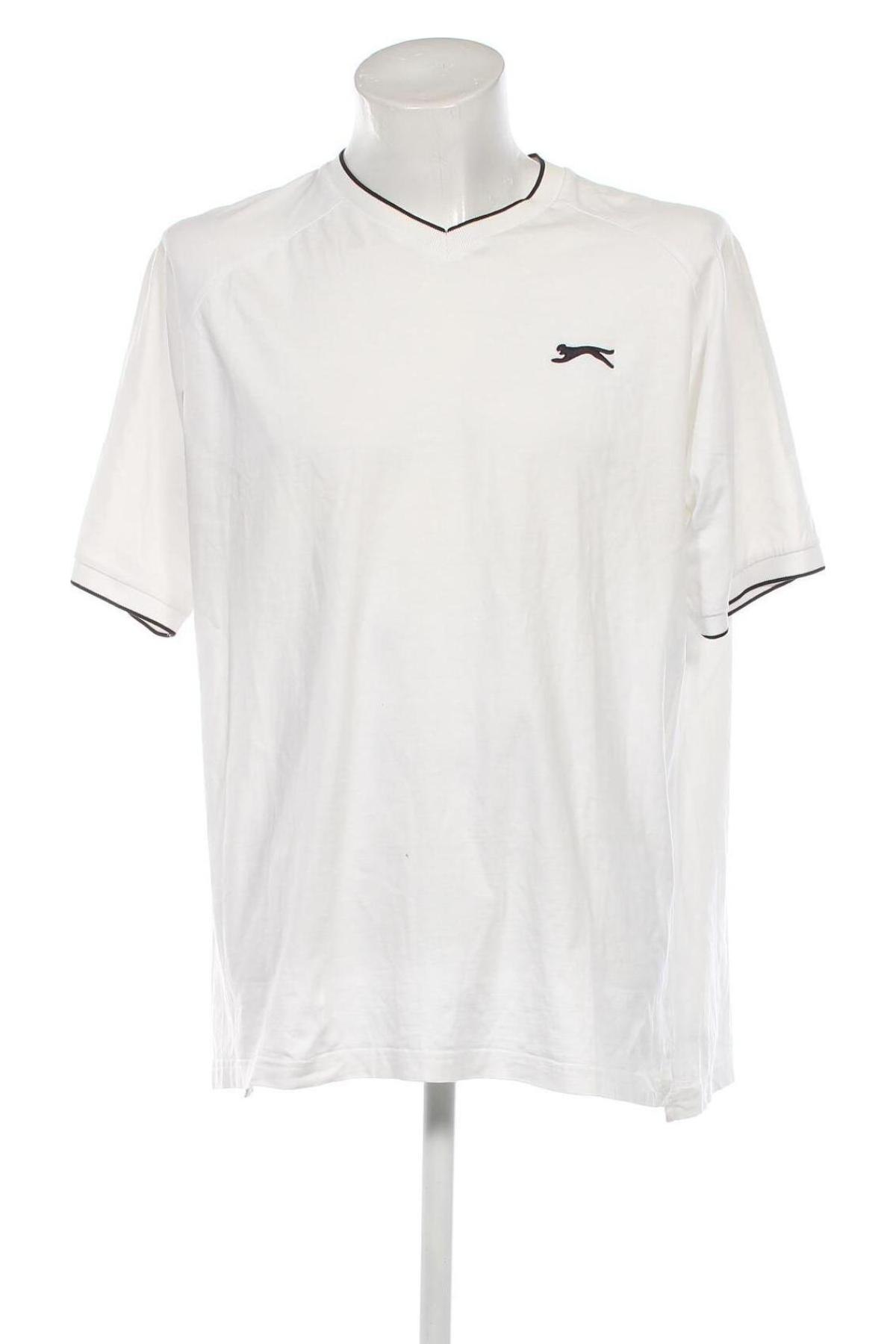 Ανδρικό t-shirt Slazenger, Μέγεθος XXL, Χρώμα Λευκό, Τιμή 12,25 €