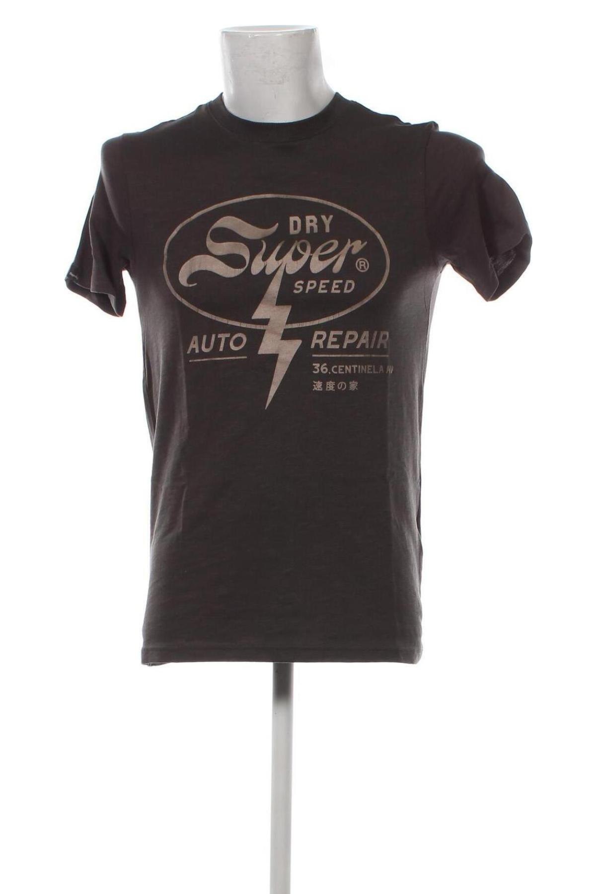Ανδρικό t-shirt Superdry, Μέγεθος XS, Χρώμα Γκρί, Τιμή 18,76 €