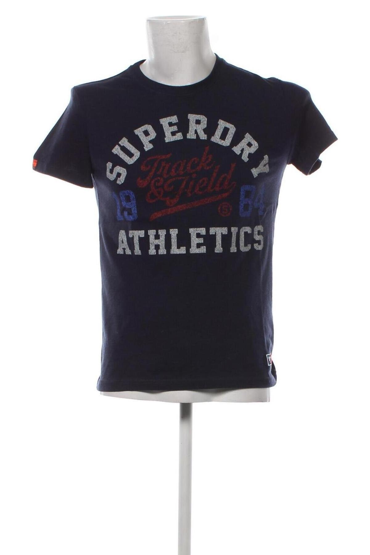 Ανδρικό t-shirt Superdry, Μέγεθος M, Χρώμα Μπλέ, Τιμή 11,75 €