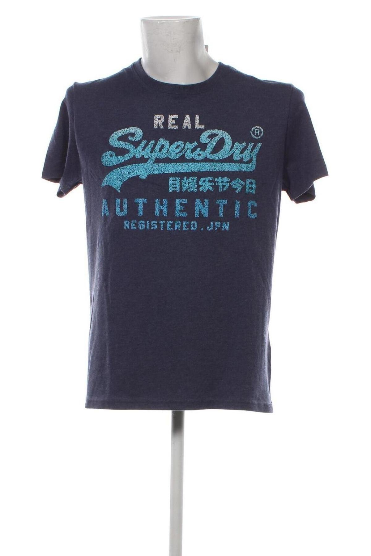 Pánske tričko  Superdry, Veľkosť XL, Farba Modrá, Cena  20,62 €