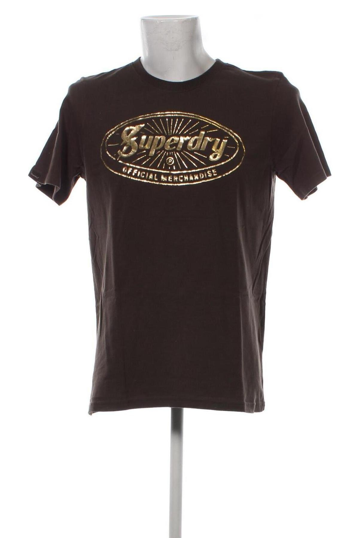 Pánské tričko  Superdry, Velikost L, Barva Hnědá, Cena  545,00 Kč