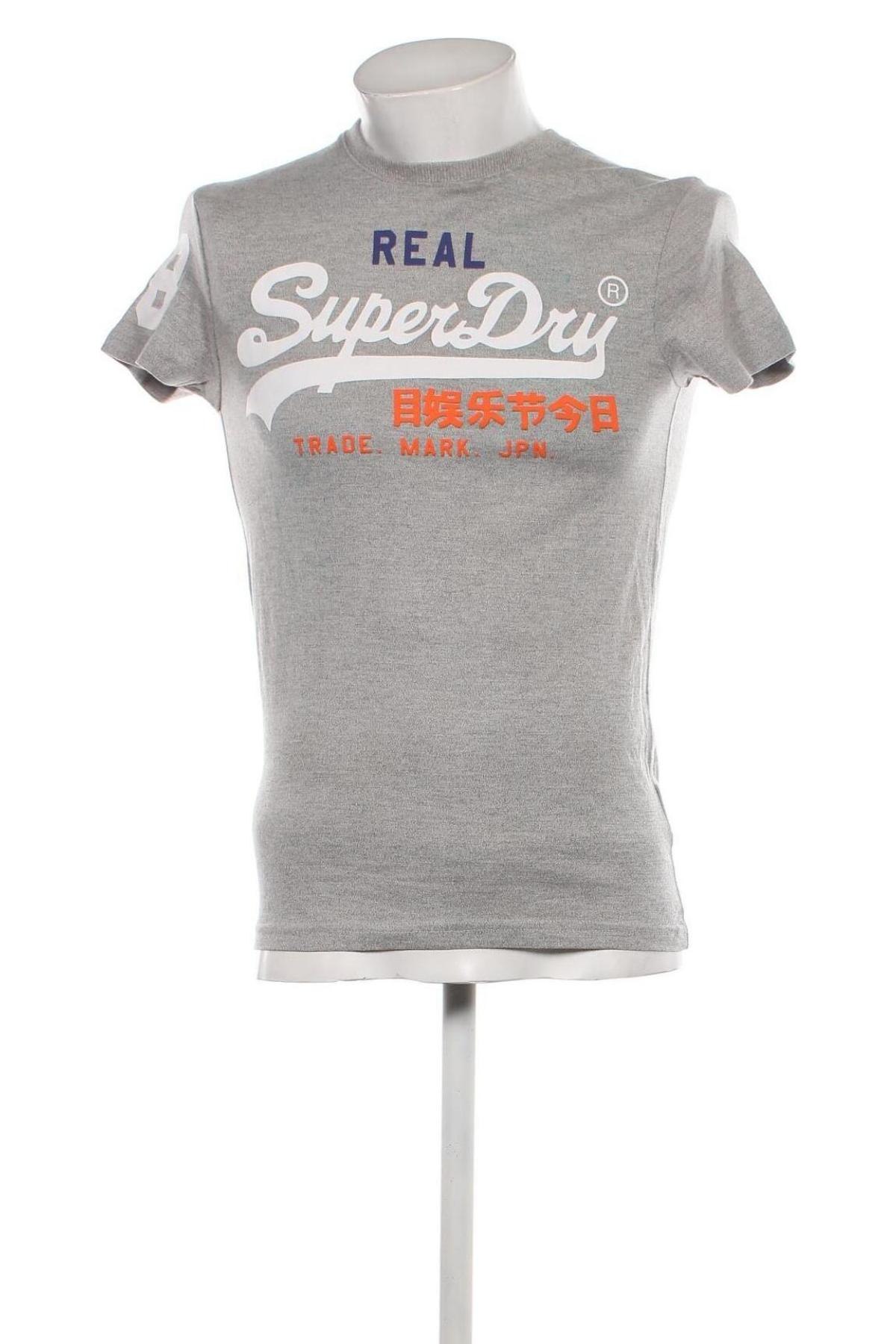 Pánske tričko  Superdry, Veľkosť XS, Farba Sivá, Cena  20,62 €
