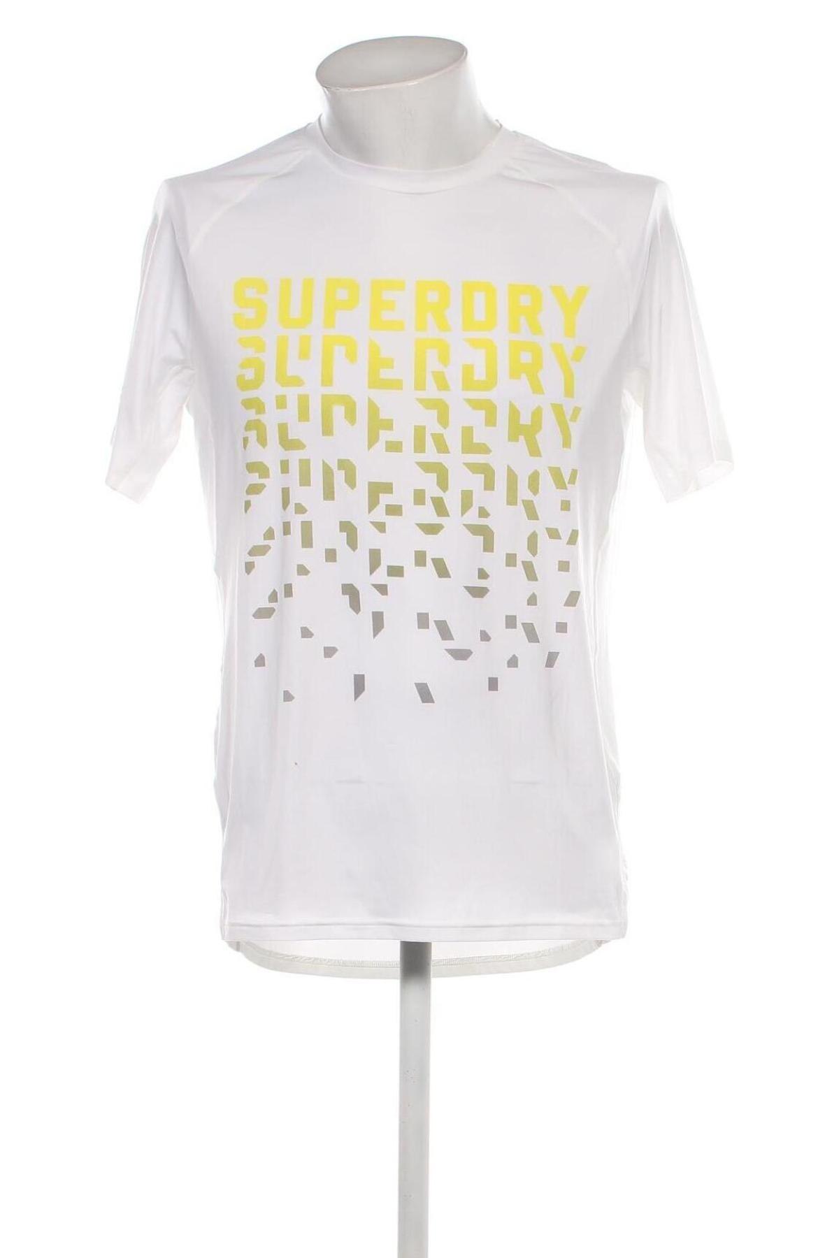 Tricou de bărbați Superdry, Mărime L, Culoare Alb, Preț 123,69 Lei