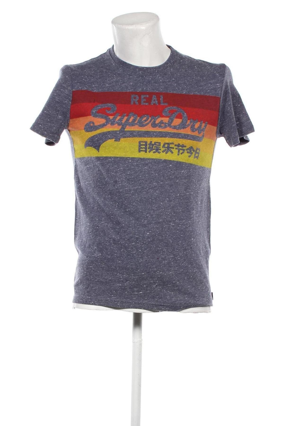 Ανδρικό t-shirt Superdry, Μέγεθος M, Χρώμα Μπλέ, Τιμή 19,38 €