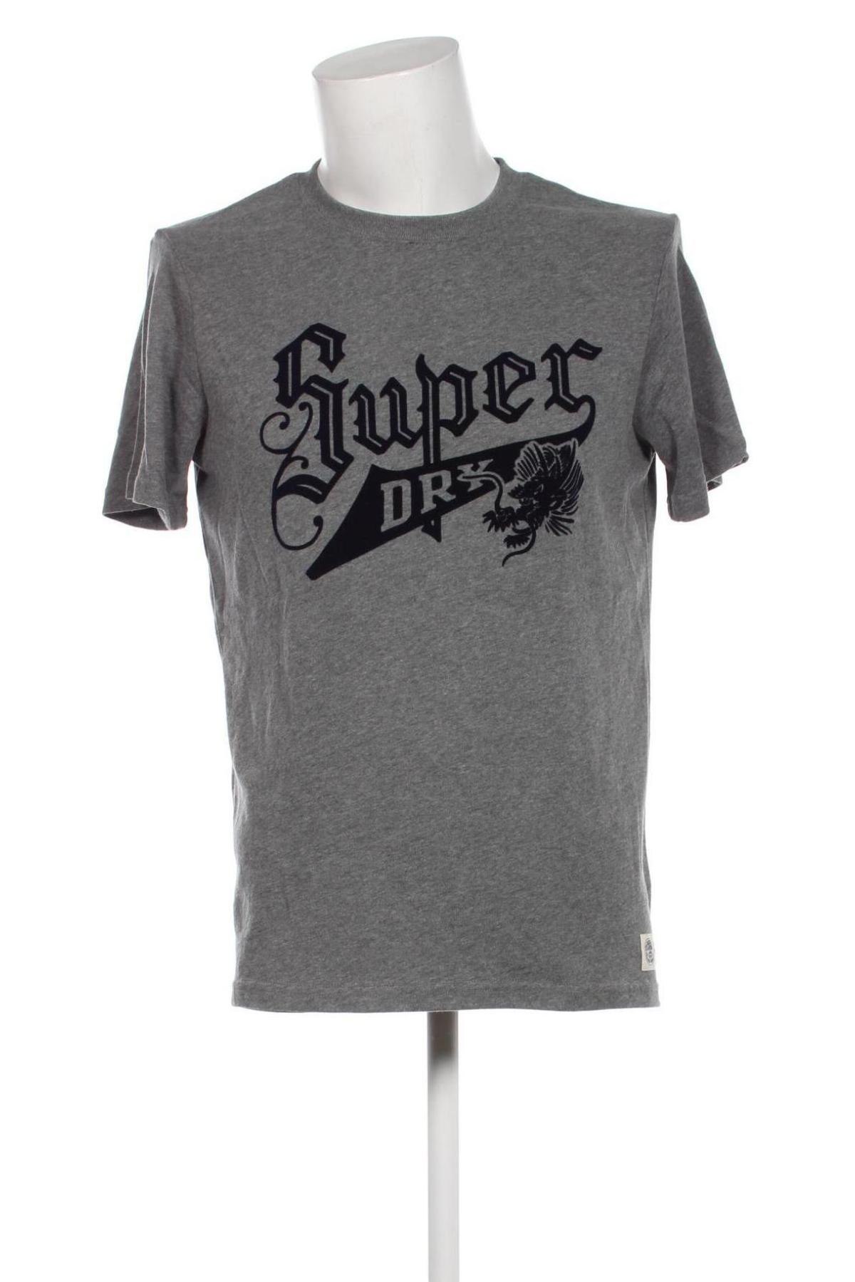 Pánske tričko  Superdry, Veľkosť L, Farba Sivá, Cena  20,62 €