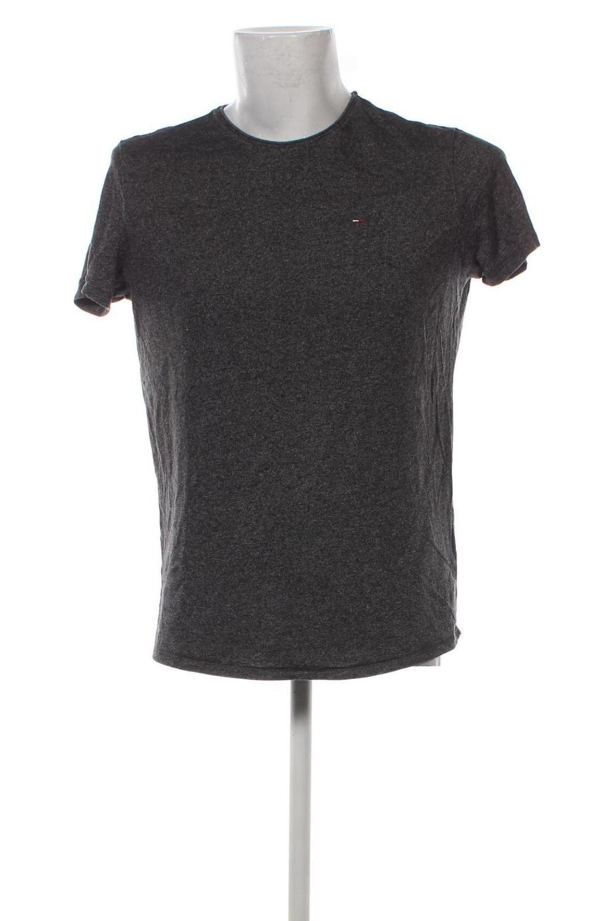 Herren T-Shirt Tommy Jeans, Größe L, Farbe Grau, Preis 23,66 €