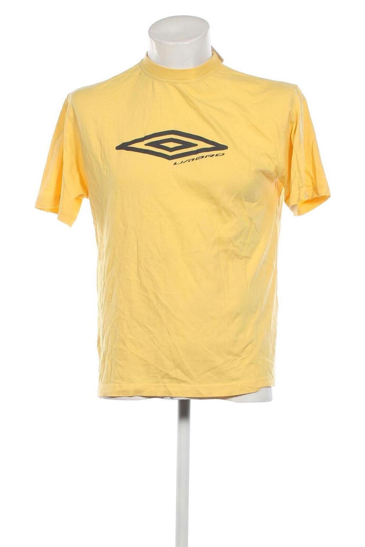 Herren T-Shirt Umbro, Größe M, Farbe Gelb, Preis € 7,50