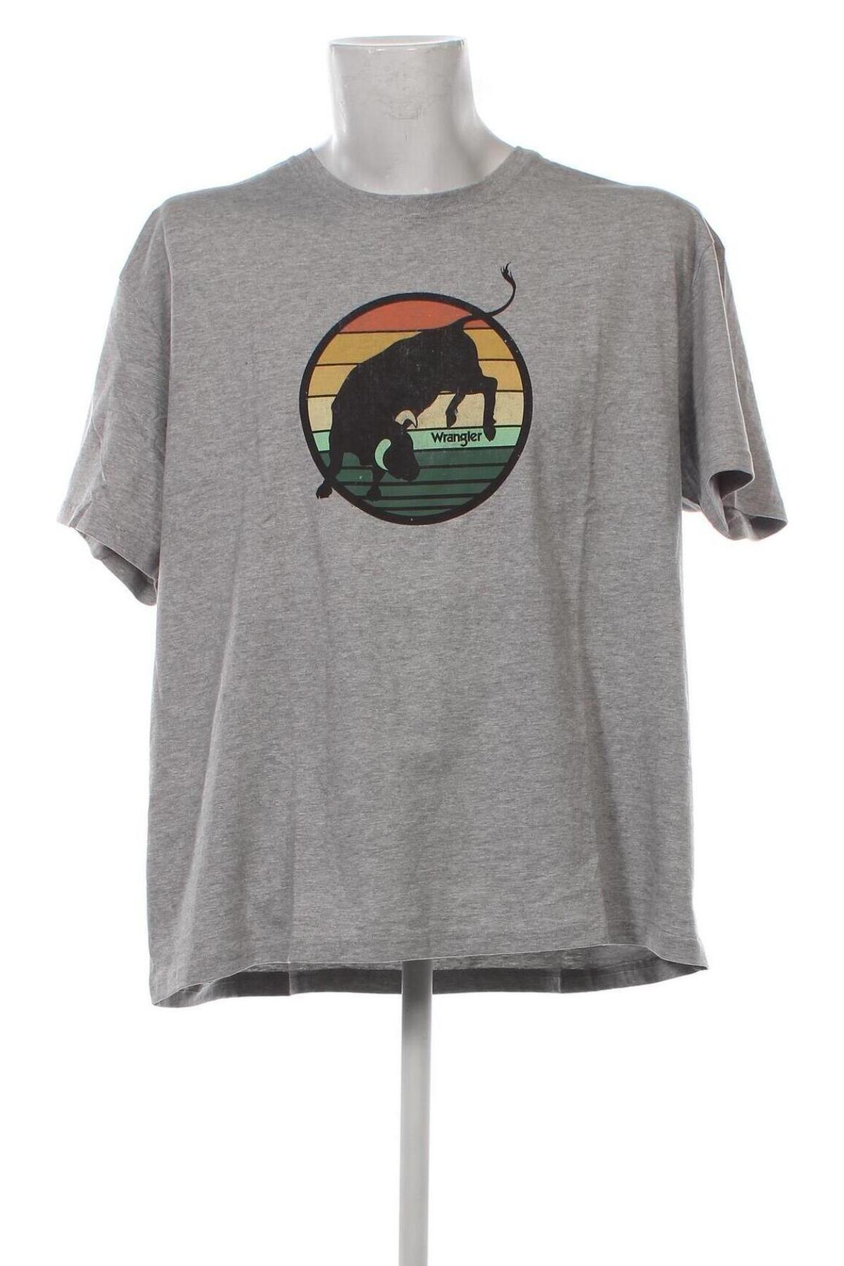 Herren T-Shirt Wrangler, Größe XL, Farbe Grau, Preis € 28,87