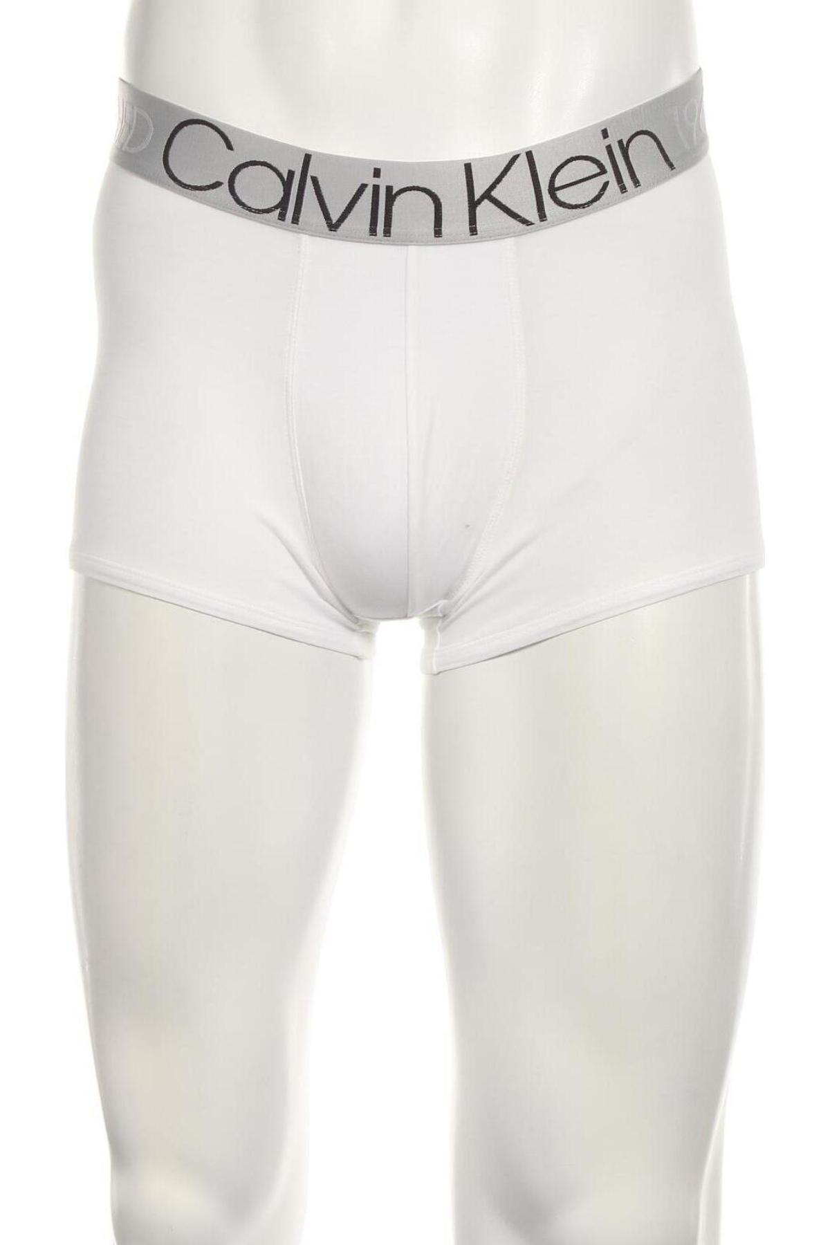 Мъжки боксерки Calvin Klein, Размер S, Цвят Бял, Цена 32,00 лв.