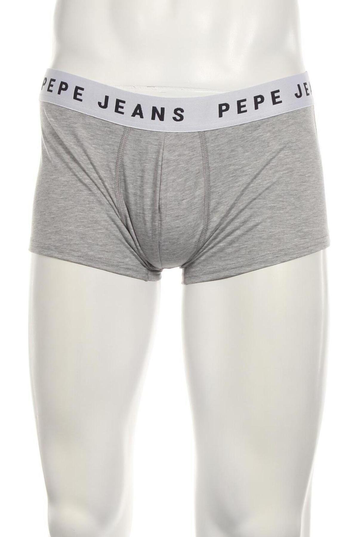 Boxershorts Pepe Jeans, Größe L, Farbe Grau, Preis 15,50 €